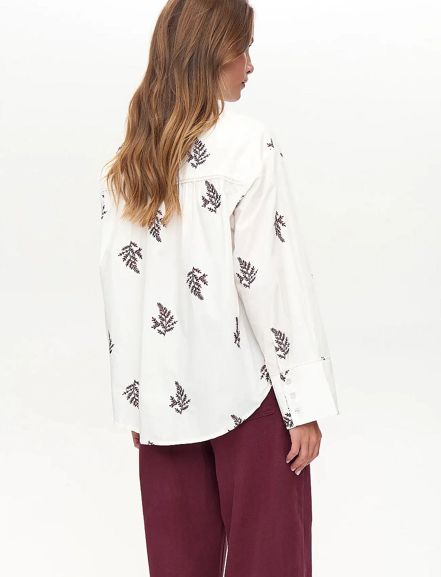 Nümph - NUBAILY SHIRT - langärmlige hemden - winetasting - 3