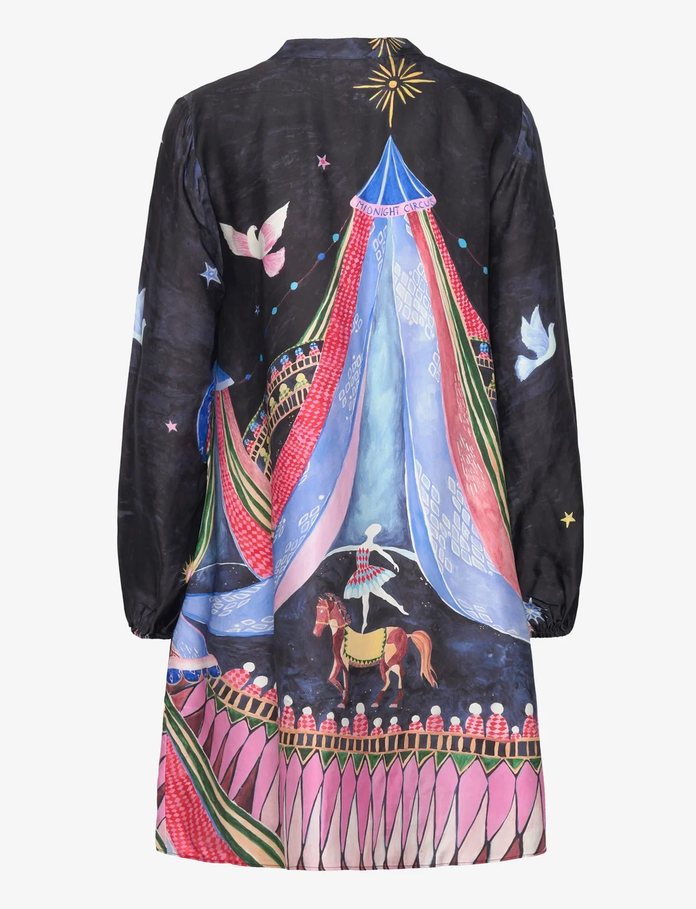 Nümph - NUSTARLA SHORT DRESS - sommerkleider - obsidian - 2