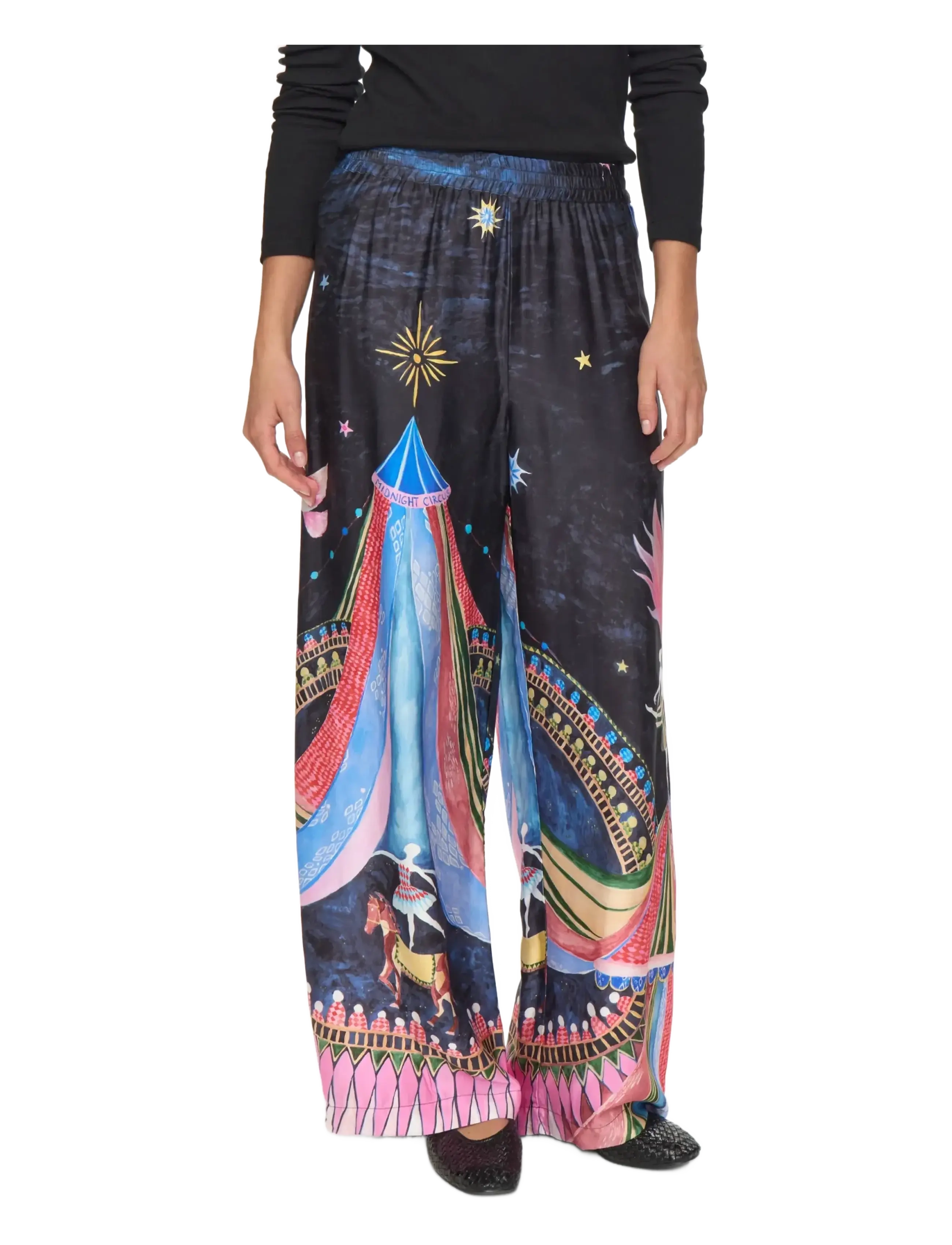 NUSTARLA PANTS - OBSIDIAN