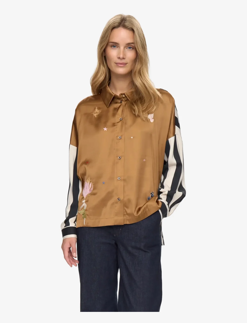 Nümph - NUMINZU SHIRT - long-sleeved shirts - cumin - 0