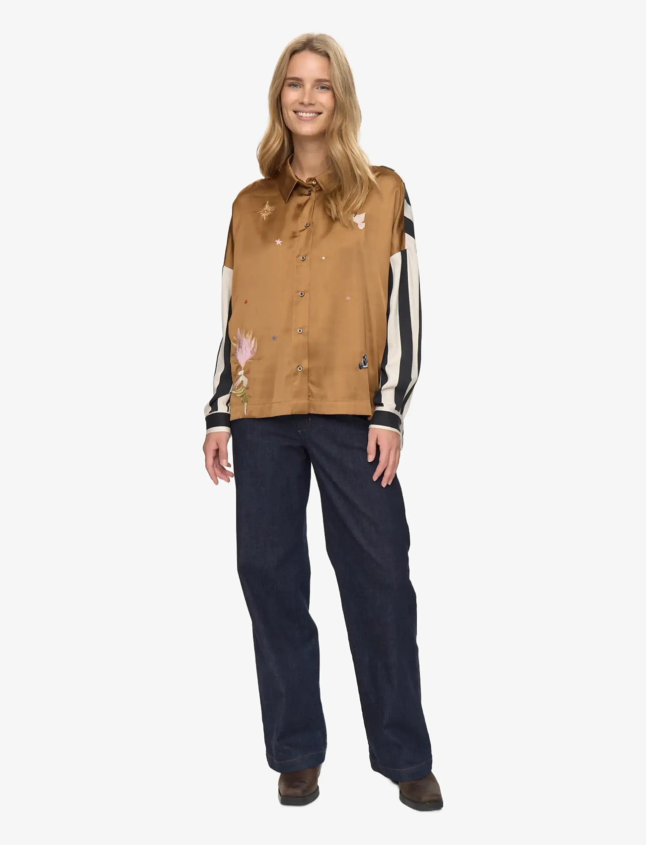 Nümph - NUMINZU SHIRT - langermede skjorter - cumin - 2