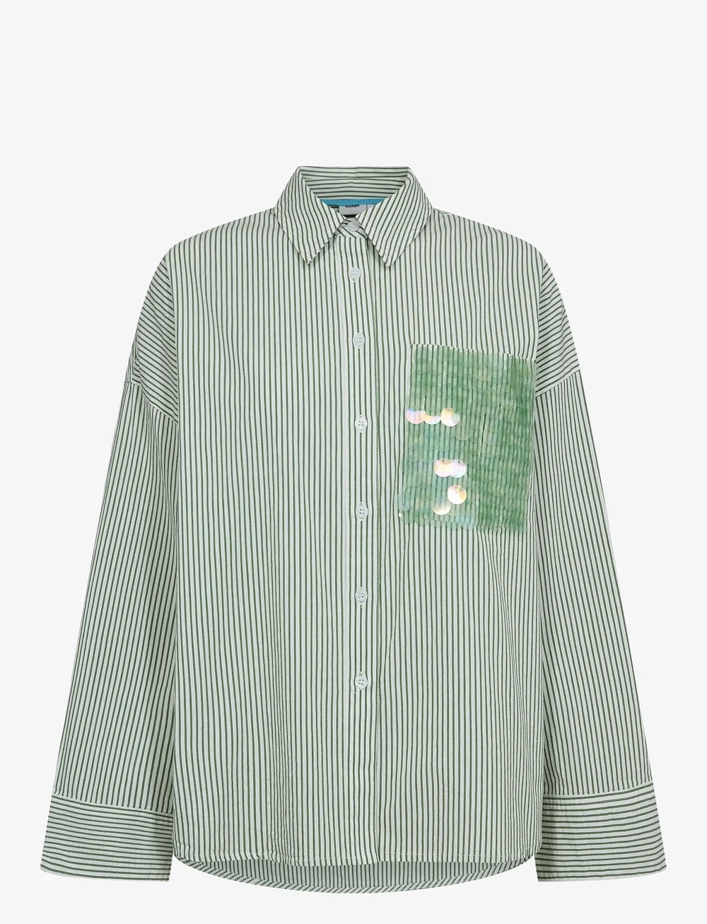 Nümph - NUDARMI SHIRT - långärmade skjortor - cactus - 0