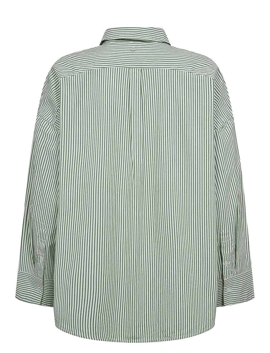 Nümph - NUDARMI SHIRT - langärmlige hemden - cactus - 1