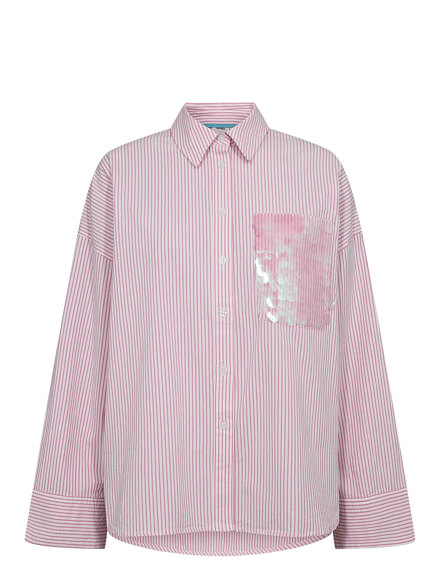 Nümph - NUDARMI SHIRT - pikkade varrukatega särgid - fuchsia pink - 1