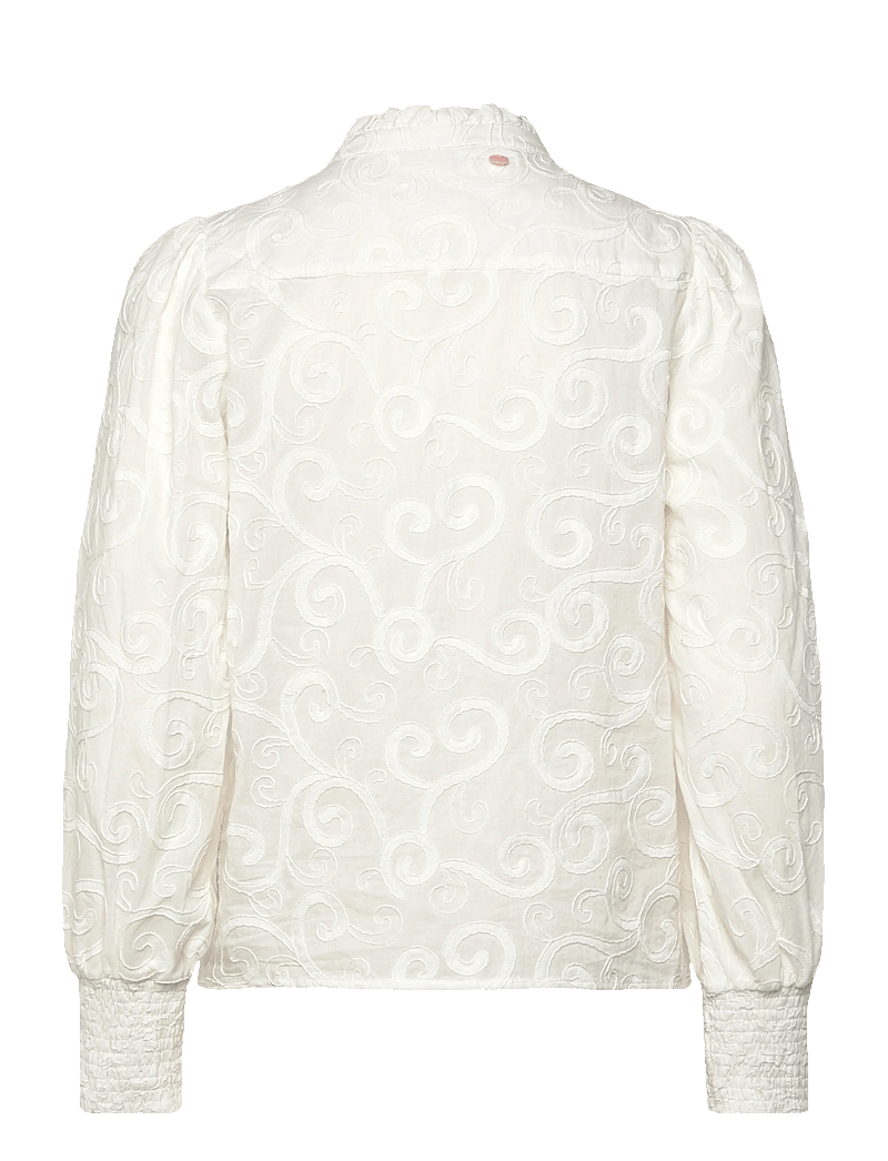Nümph - NUTULKA BLOUSE - långärmade skjortor - bright white - 1