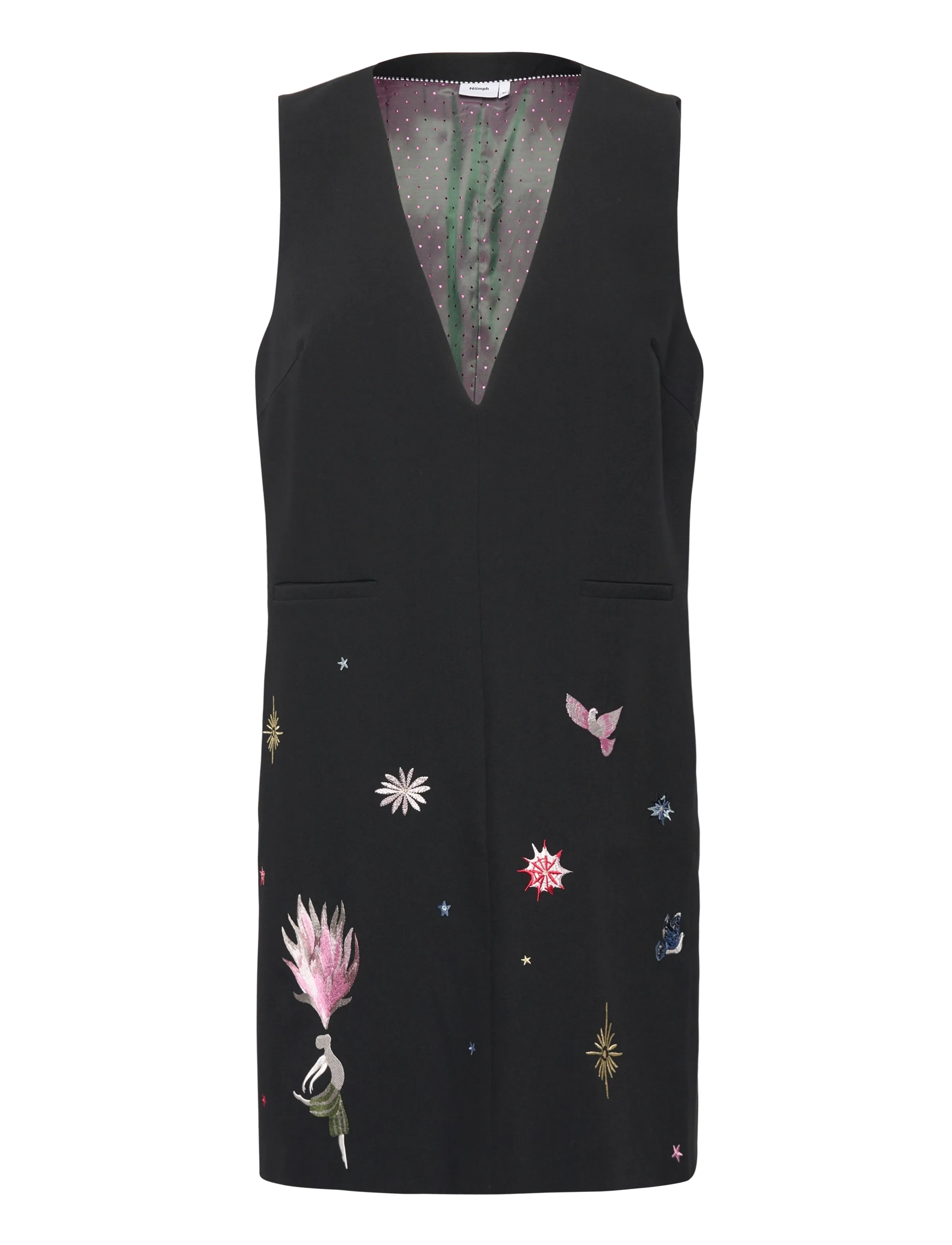 Nümph NUALMUT DRESS - Kleider - CAVIAR / black