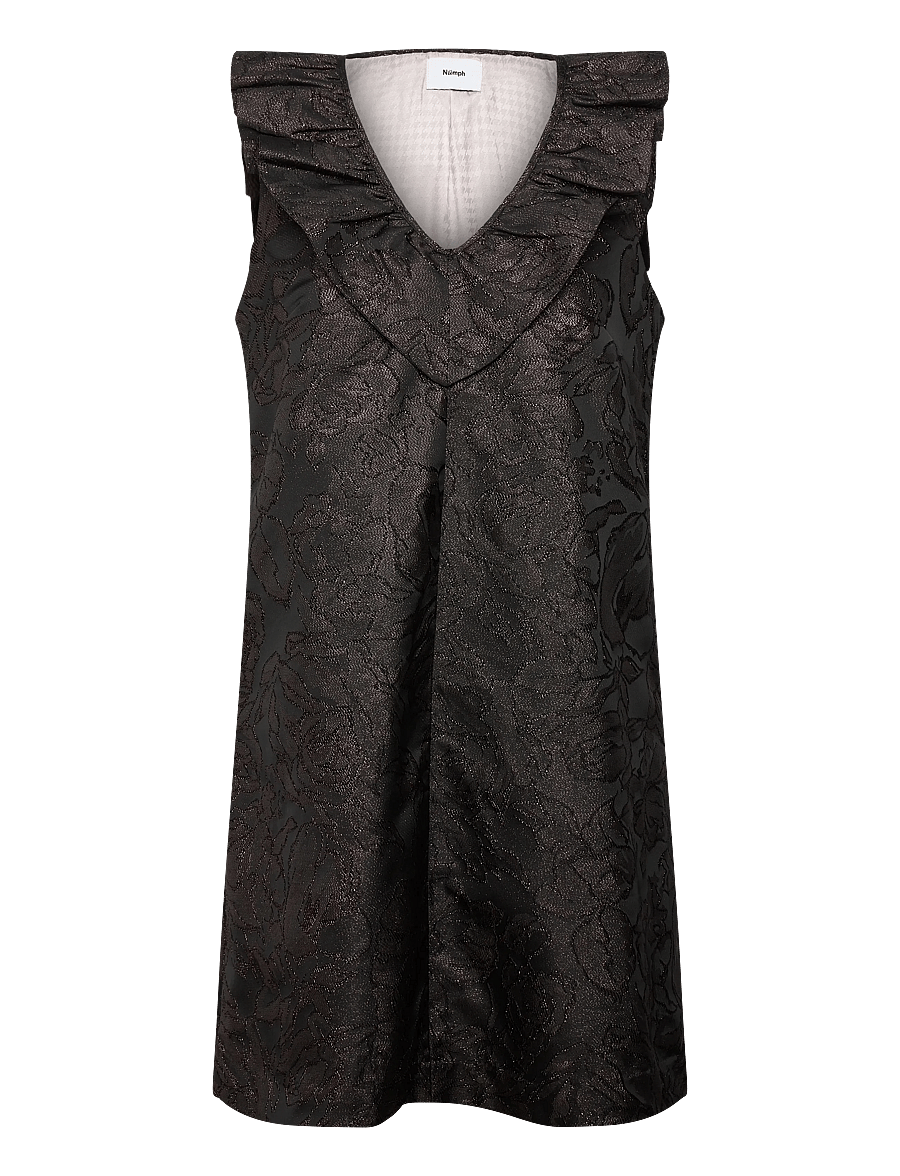 Nümph - NULIKA DRESS - party dresses - black coffee - 1
