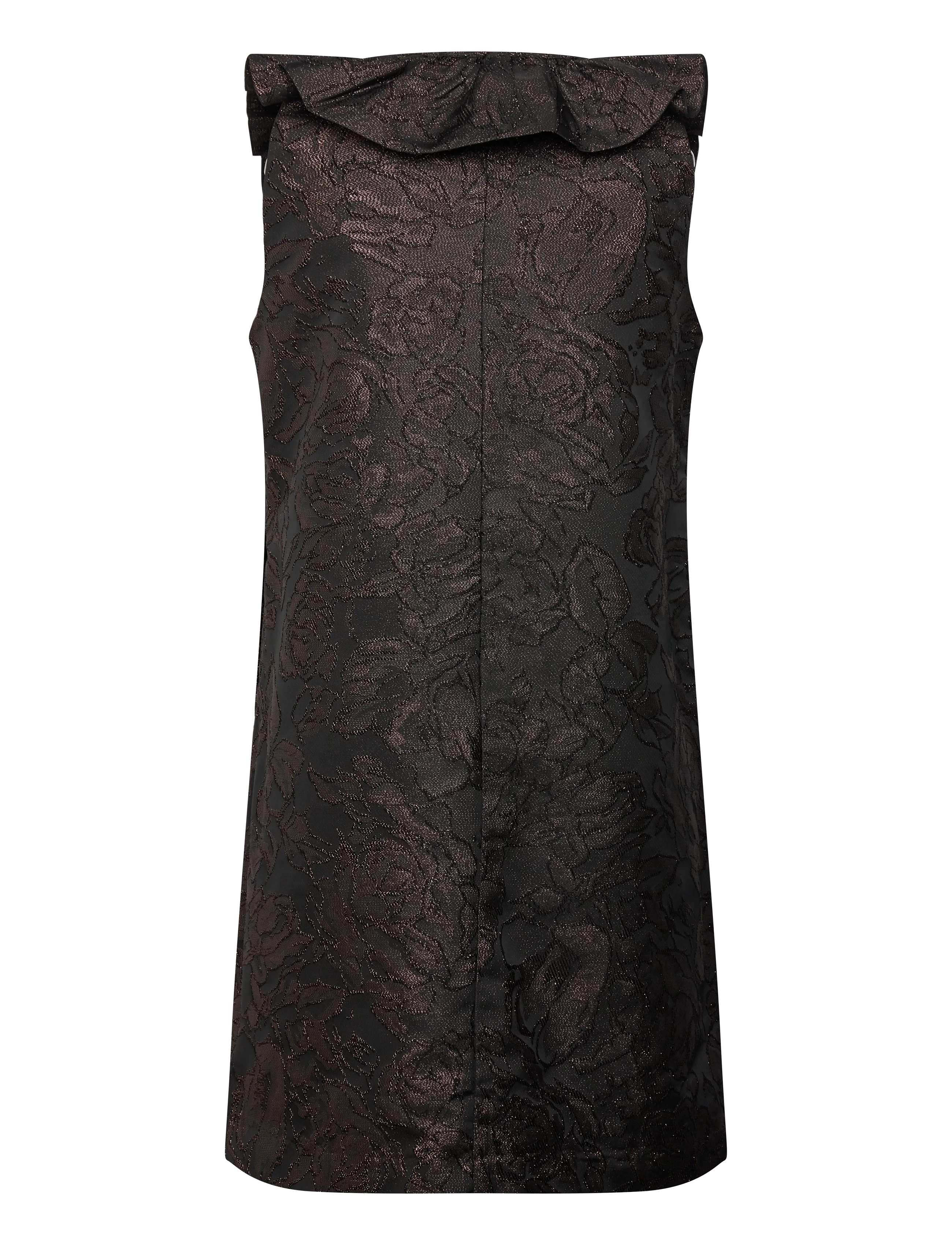 Nümph - NULIKA DRESS - festklänningar - black coffee - 2