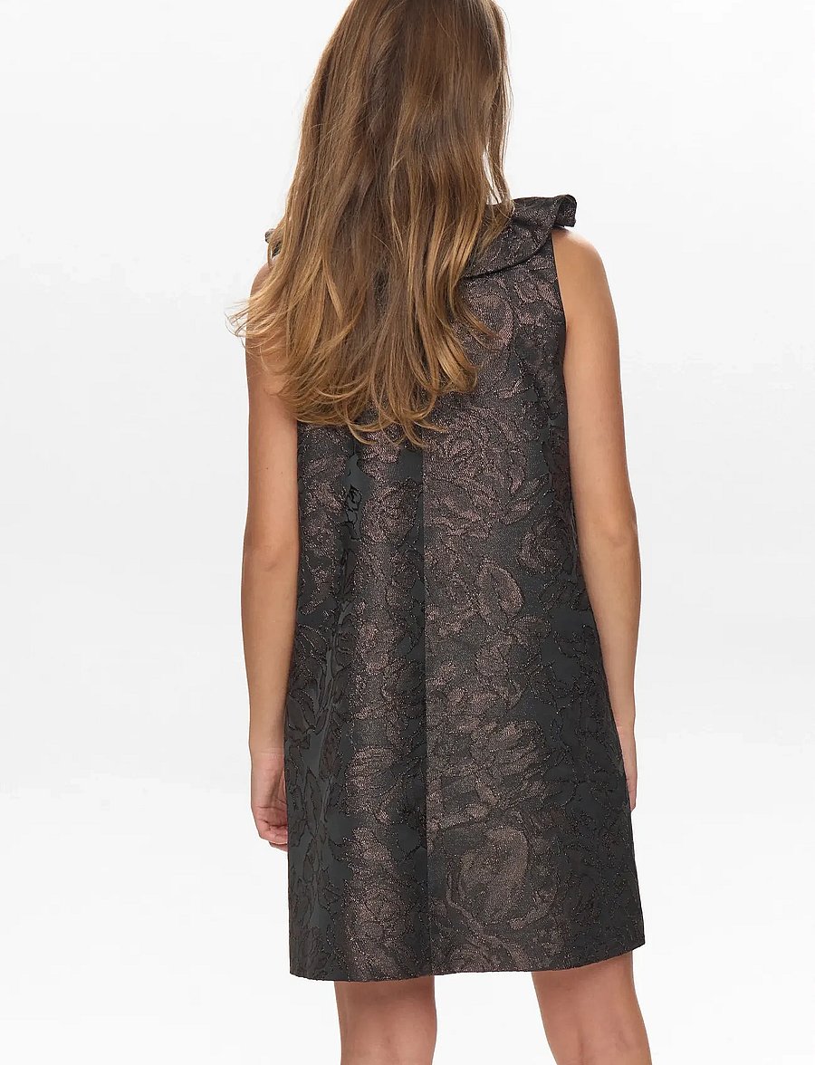 Nümph - NULIKA DRESS - party dresses - black coffee - 3