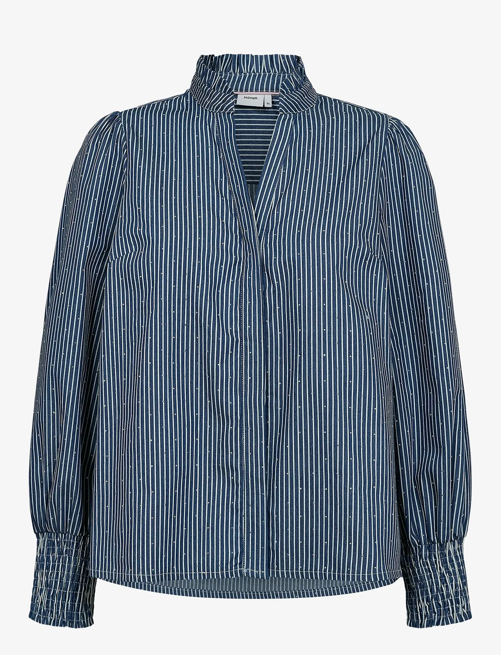 Nümph - NUEMILIE SHIRT - långärmade skjortor - medium blue denim - 1