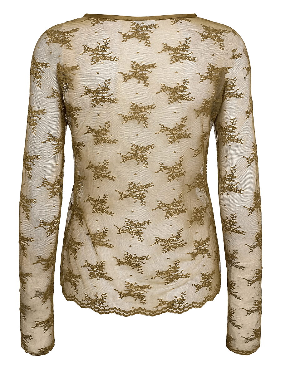 Nümph - NUNATALIA BLOUSE - langærmede bluser - fir green - 2
