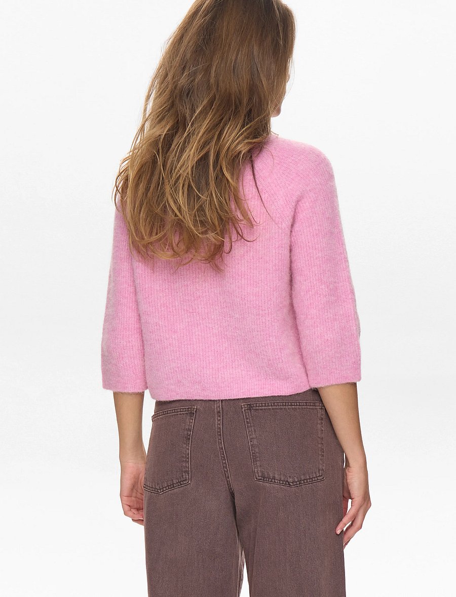 Nümph - NURIETTE SELMA RIB PULLOVER - striktrøjer - lilac sachet - 4