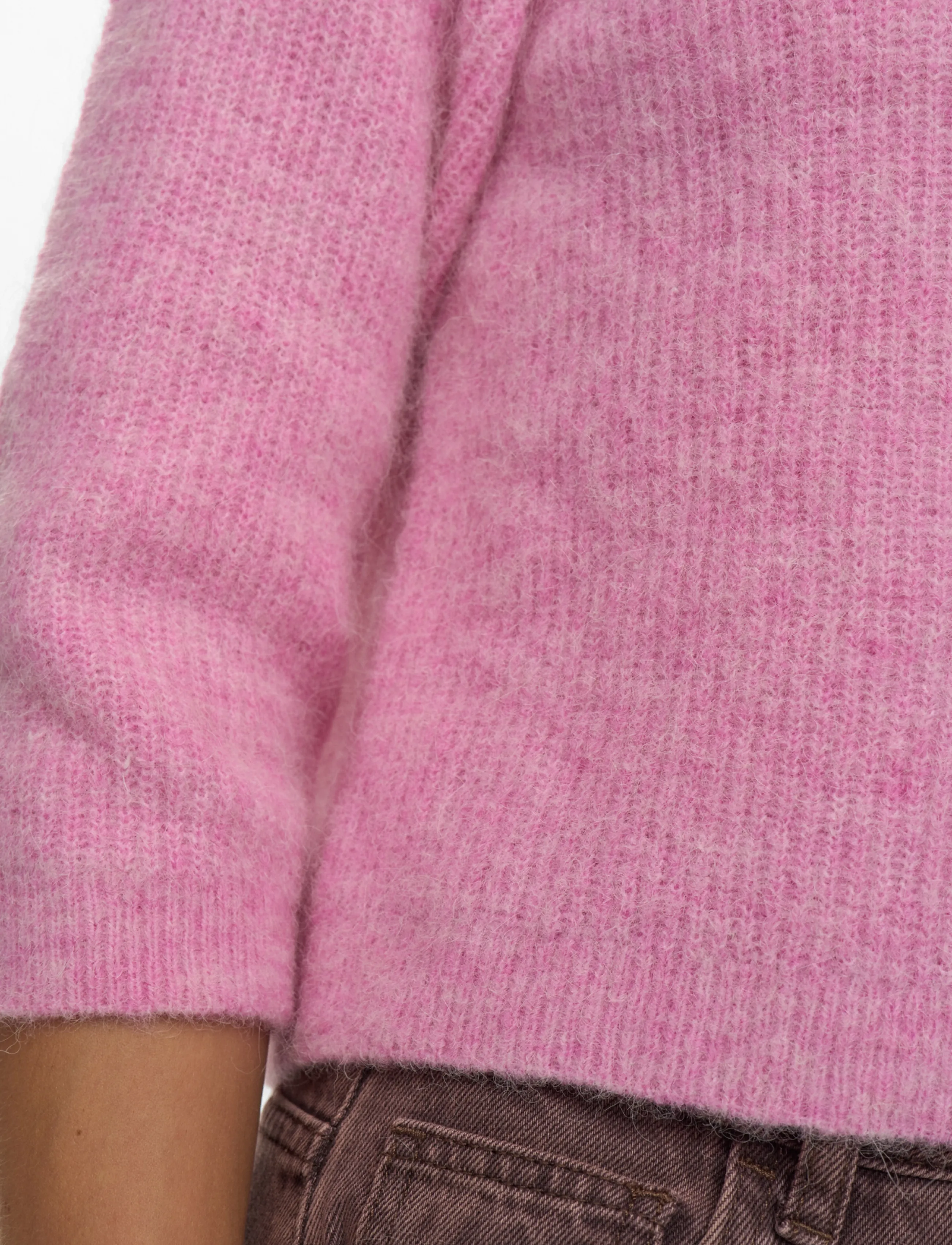 Nümph NURIETTE SELMA RIB PULLOVER - Fødselsdag - LILAC SACHET / pink/rose