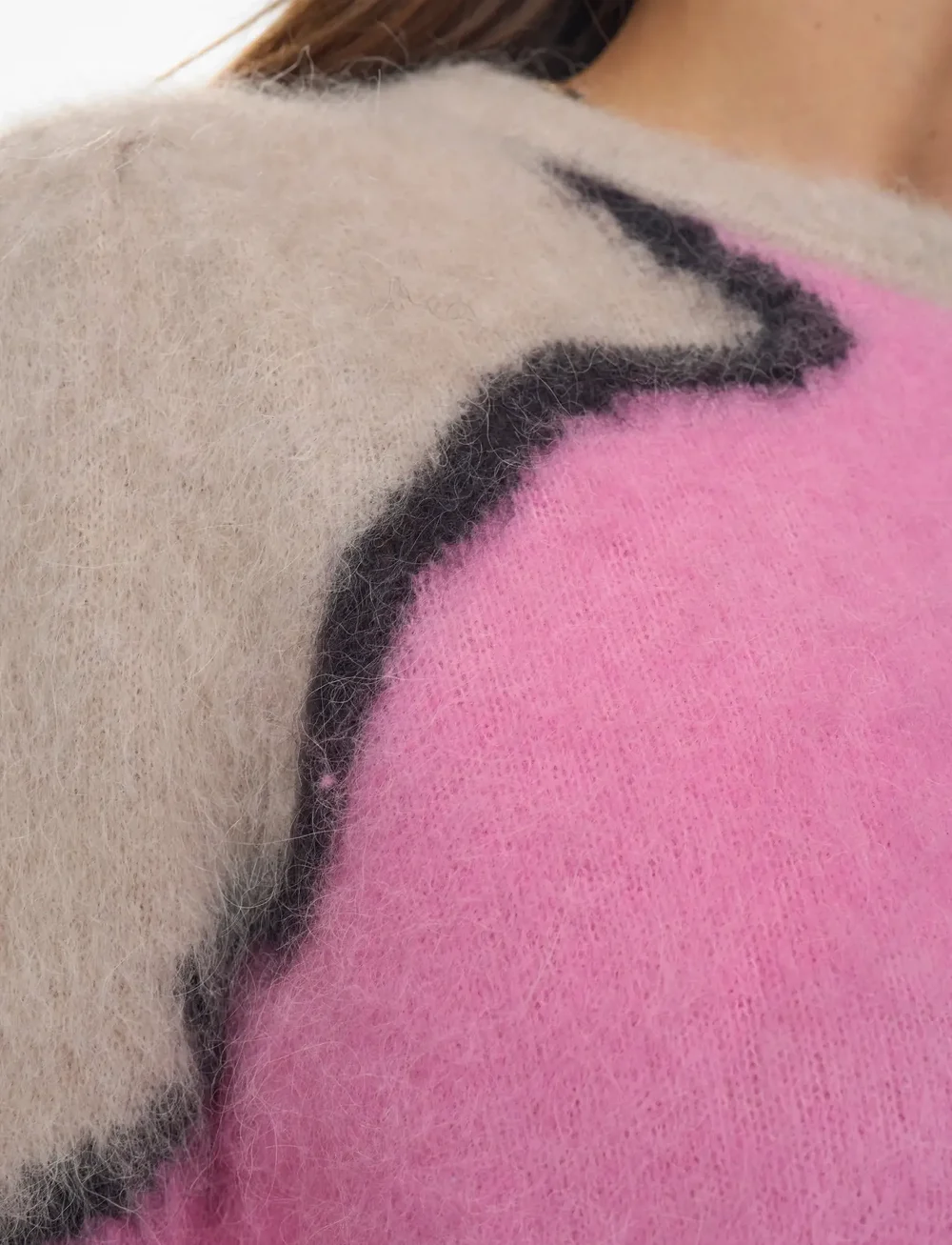 Nümph - NUMARNA SURI PULLOVER - stickade tröjor - lilac sachet - 4