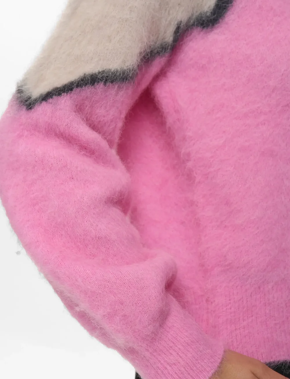 Nümph - NUMARNA SURI PULLOVER - stickade tröjor - lilac sachet - 5