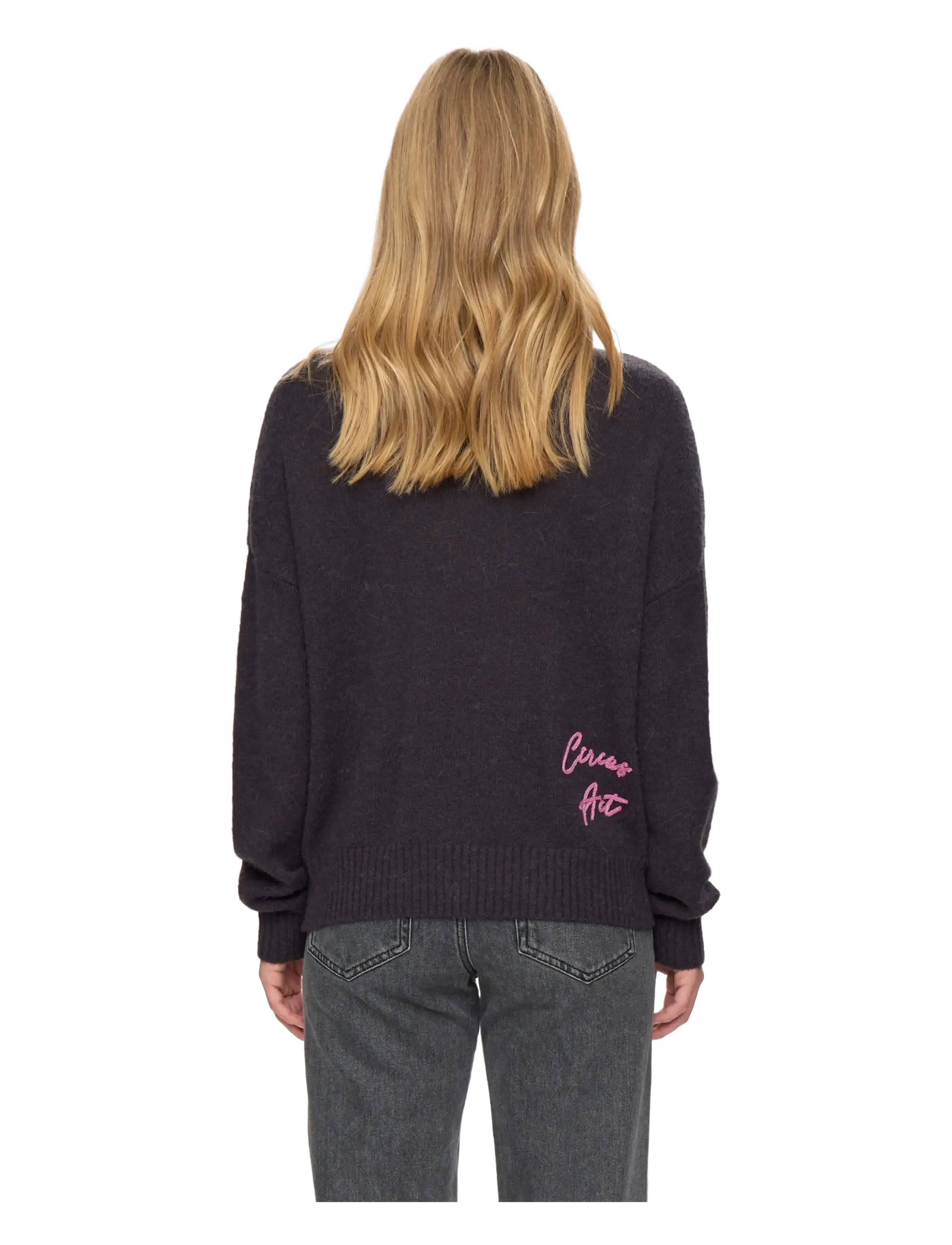 Nümph - NUALMUT PULLOVER - pullover - obsidian - 1