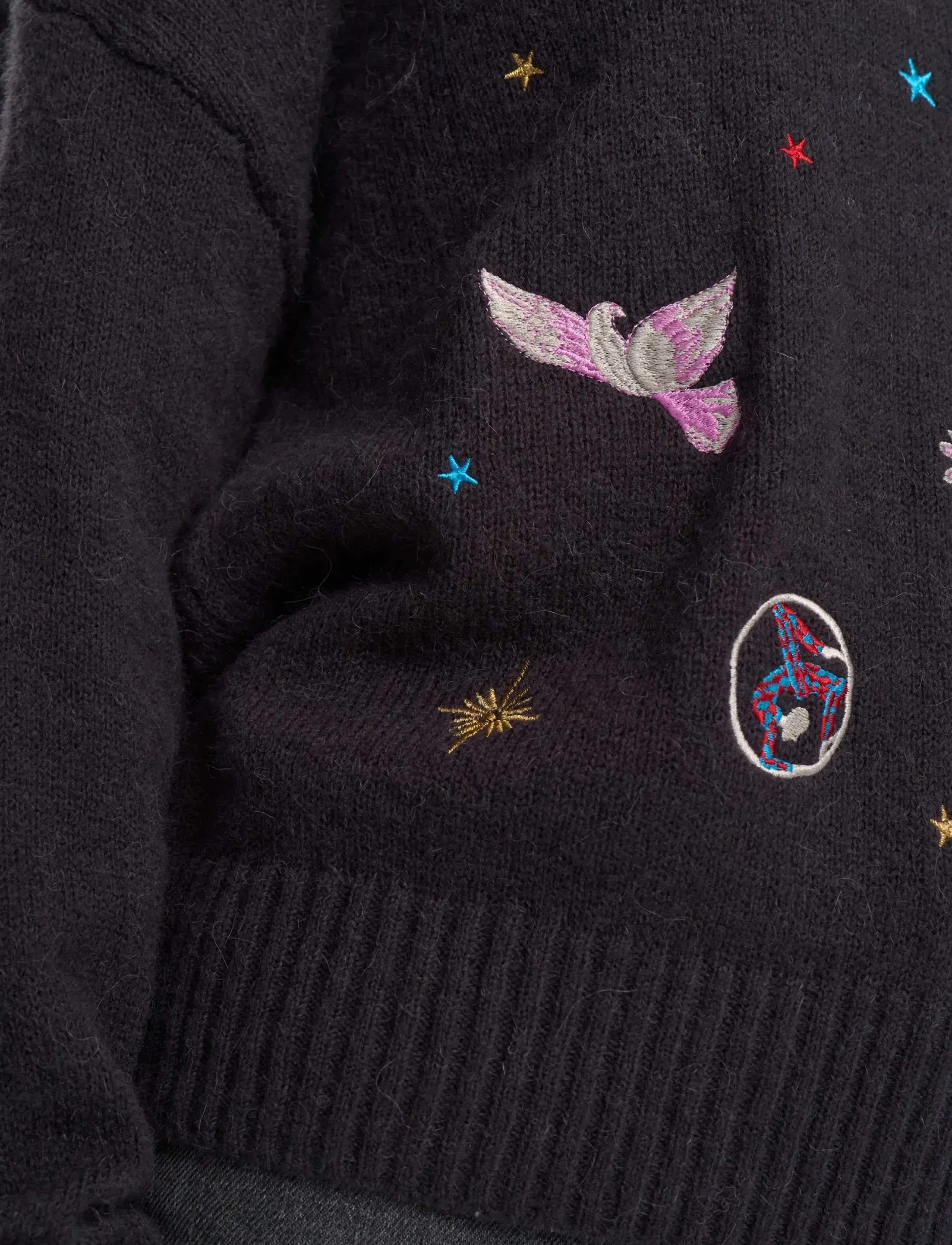 Nümph - NUALMUT PULLOVER - pullover - obsidian - 3