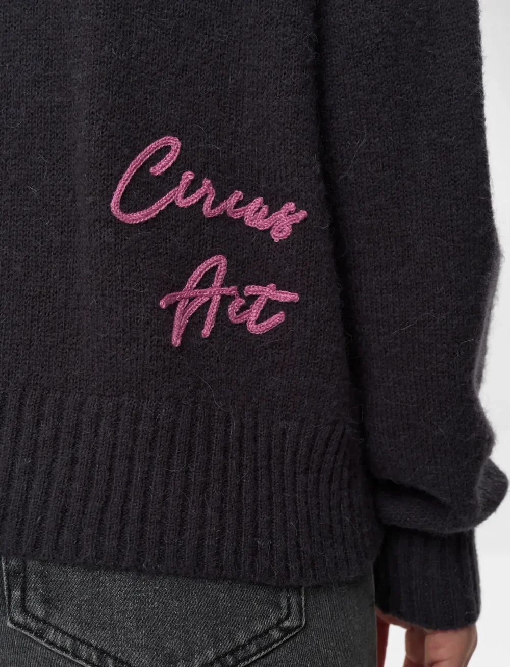 Nümph - NUALMUT PULLOVER - sviitrid - obsidian - 4