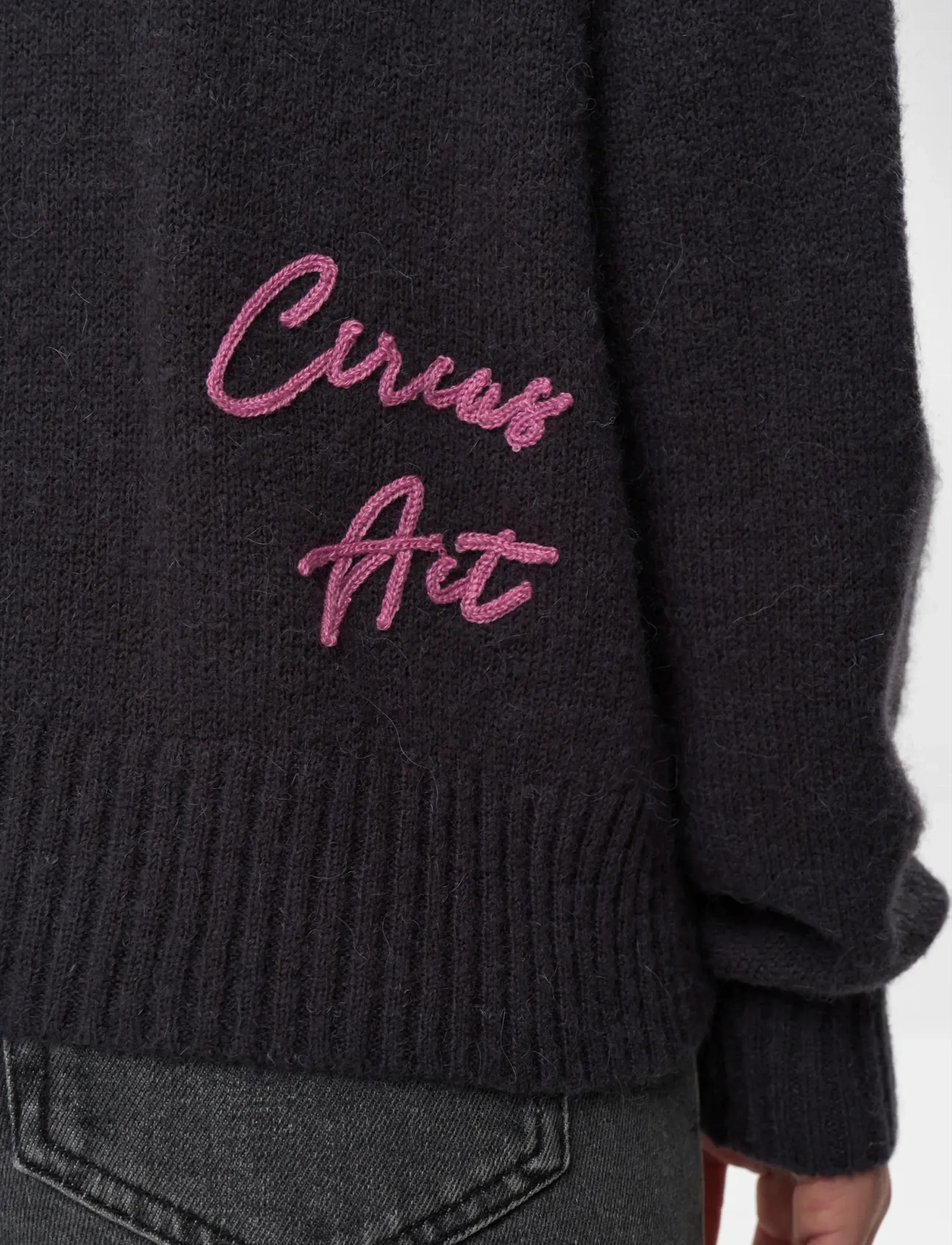 Nümph - NUALMUT PULLOVER - pullover - obsidian - 4