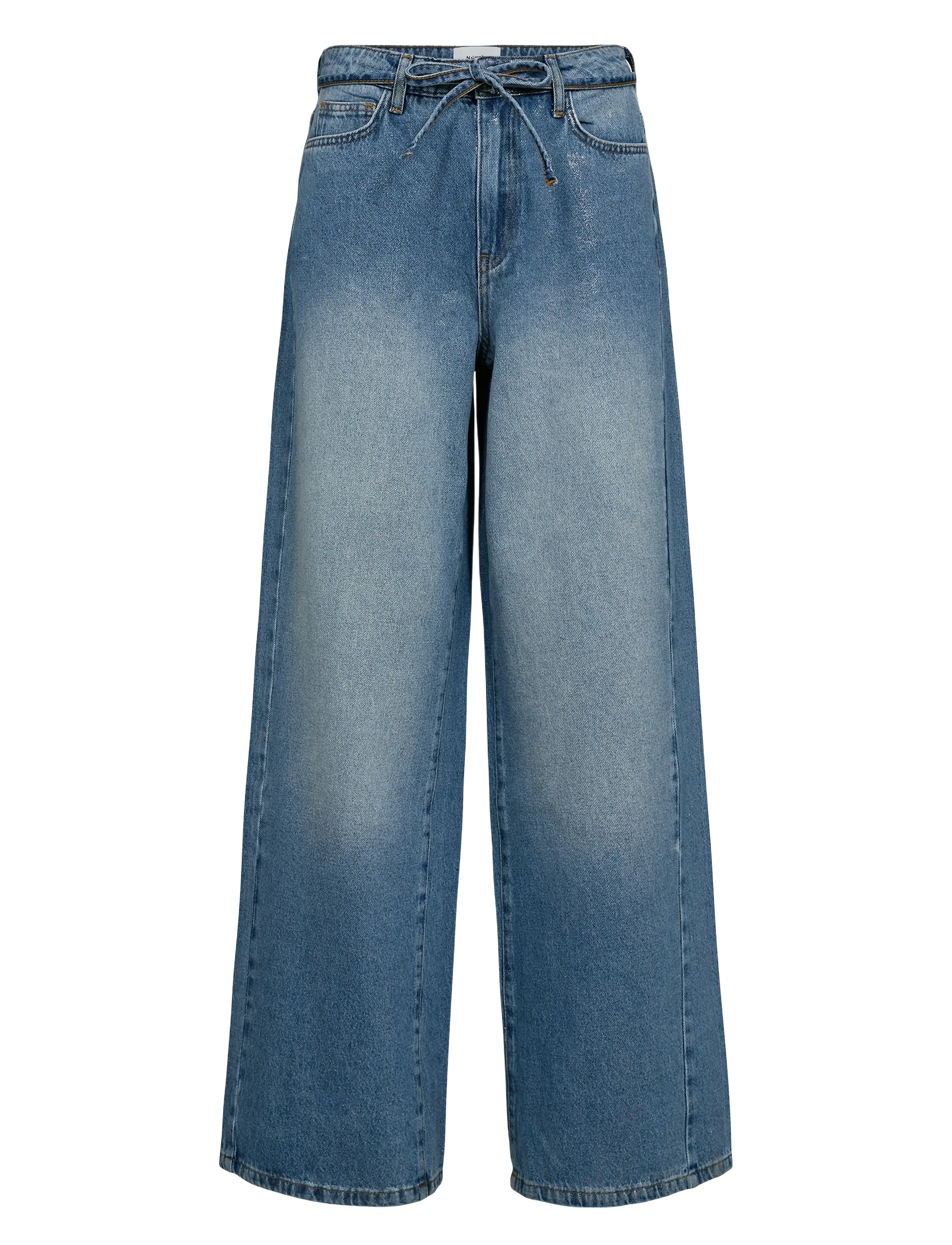 Nümph NUBROOKLYN JEANS GLAM - Jeans - BLUE DENIM SILVER FOIL / blue