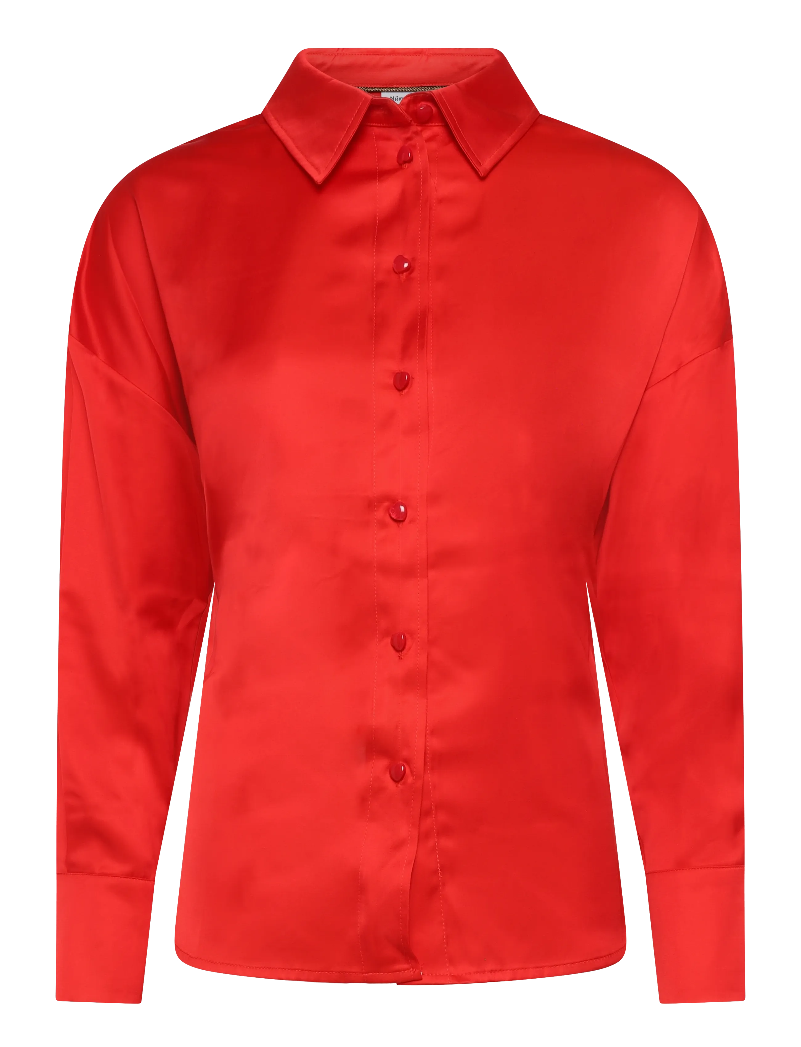 Nümph NUSATTI SHIRT - Pluusid ja särgid - FIERY RED / red