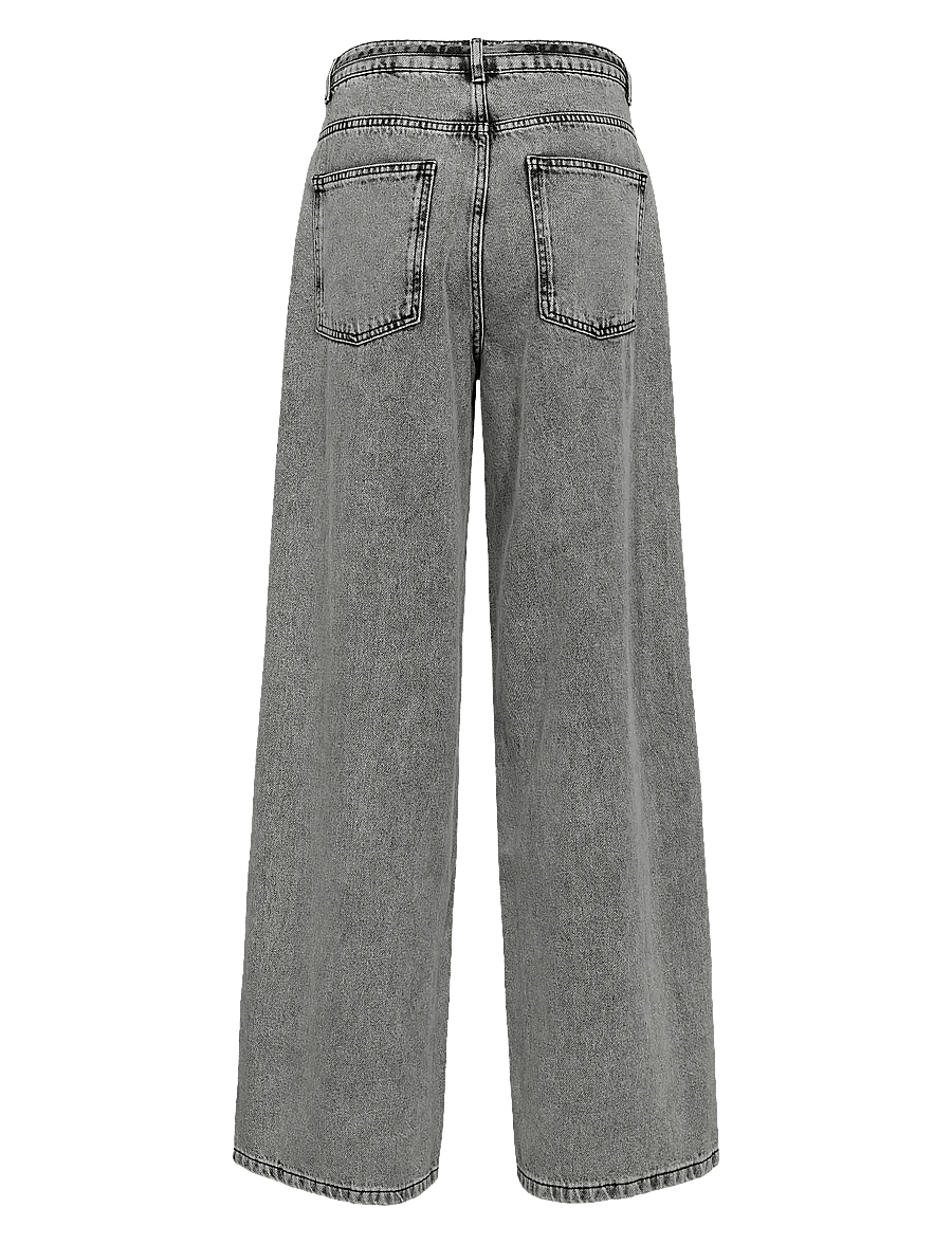 Nümph - NUBROOKLYN JEANS - straight jeans - light grey denim - 2