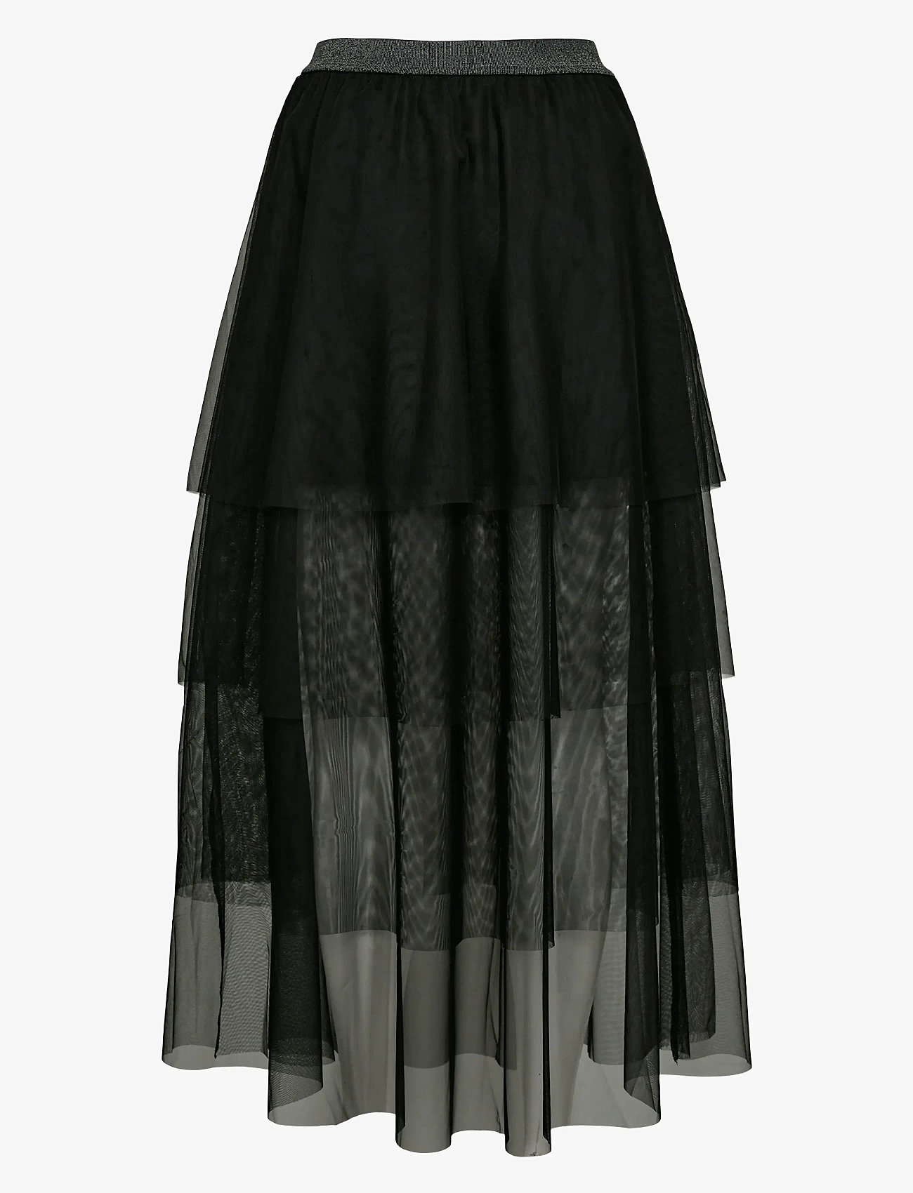 Nümph - NUEA LAYER SKIRT - maxi röcke - caviar - 2