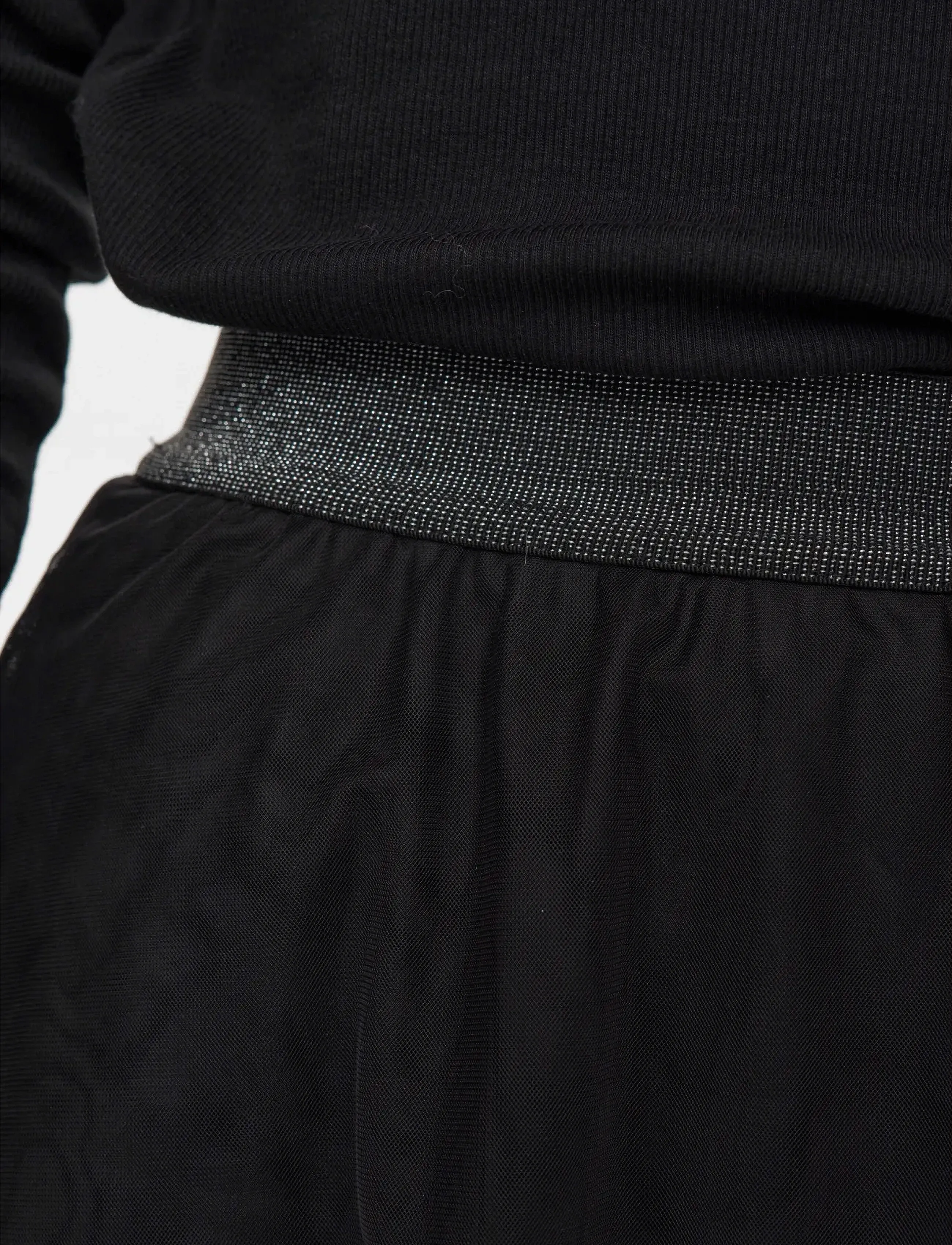 Nümph - NUEA LAYER SKIRT - maxi nederdele - caviar - 5