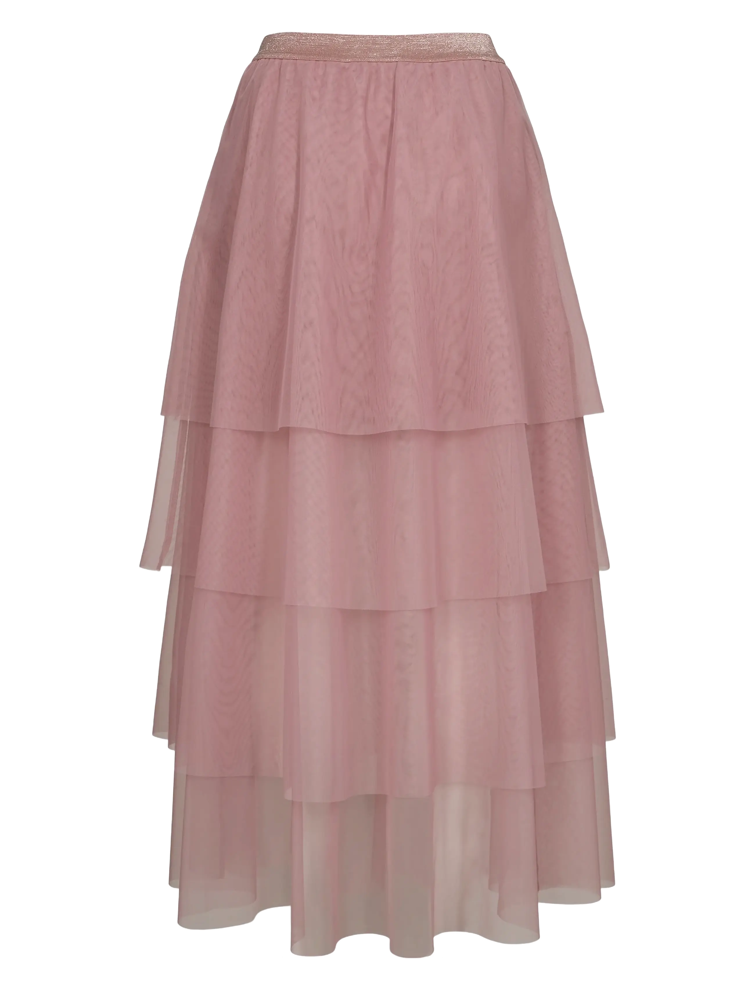 Nümph - NUEA LAYER SKIRT - maxi nederdele - foxglove - 2