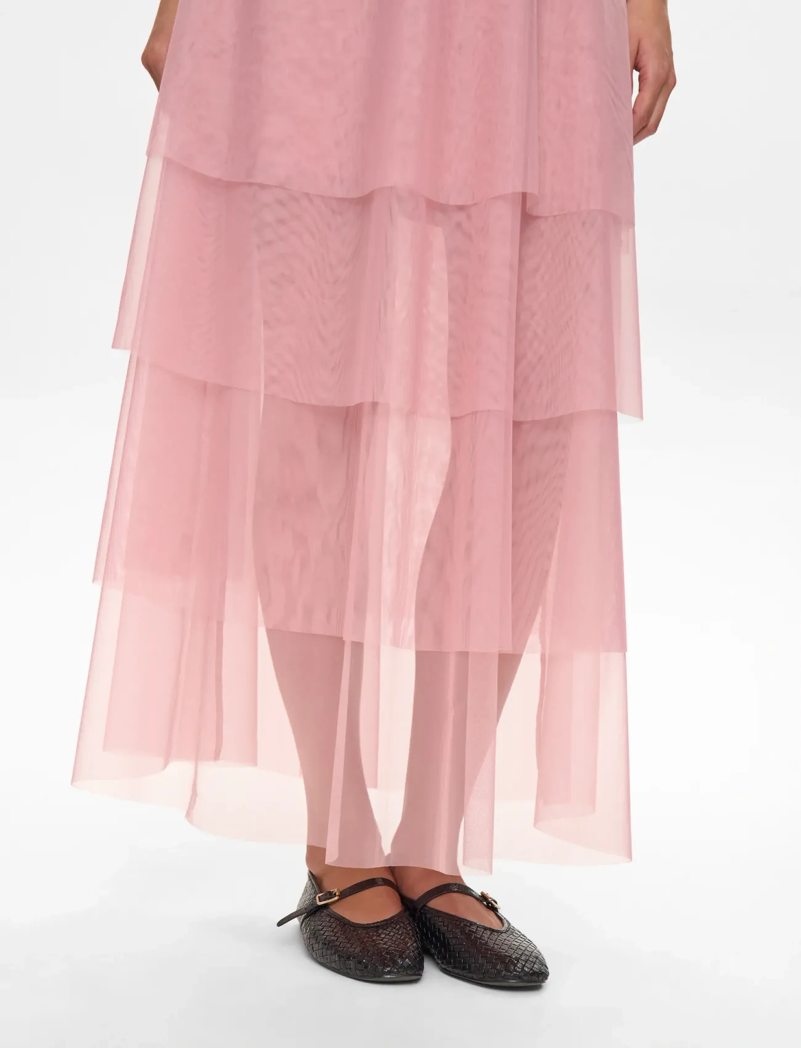 NÜMPH Nuea Layer Skirt maxikjolar dam – bild 6
