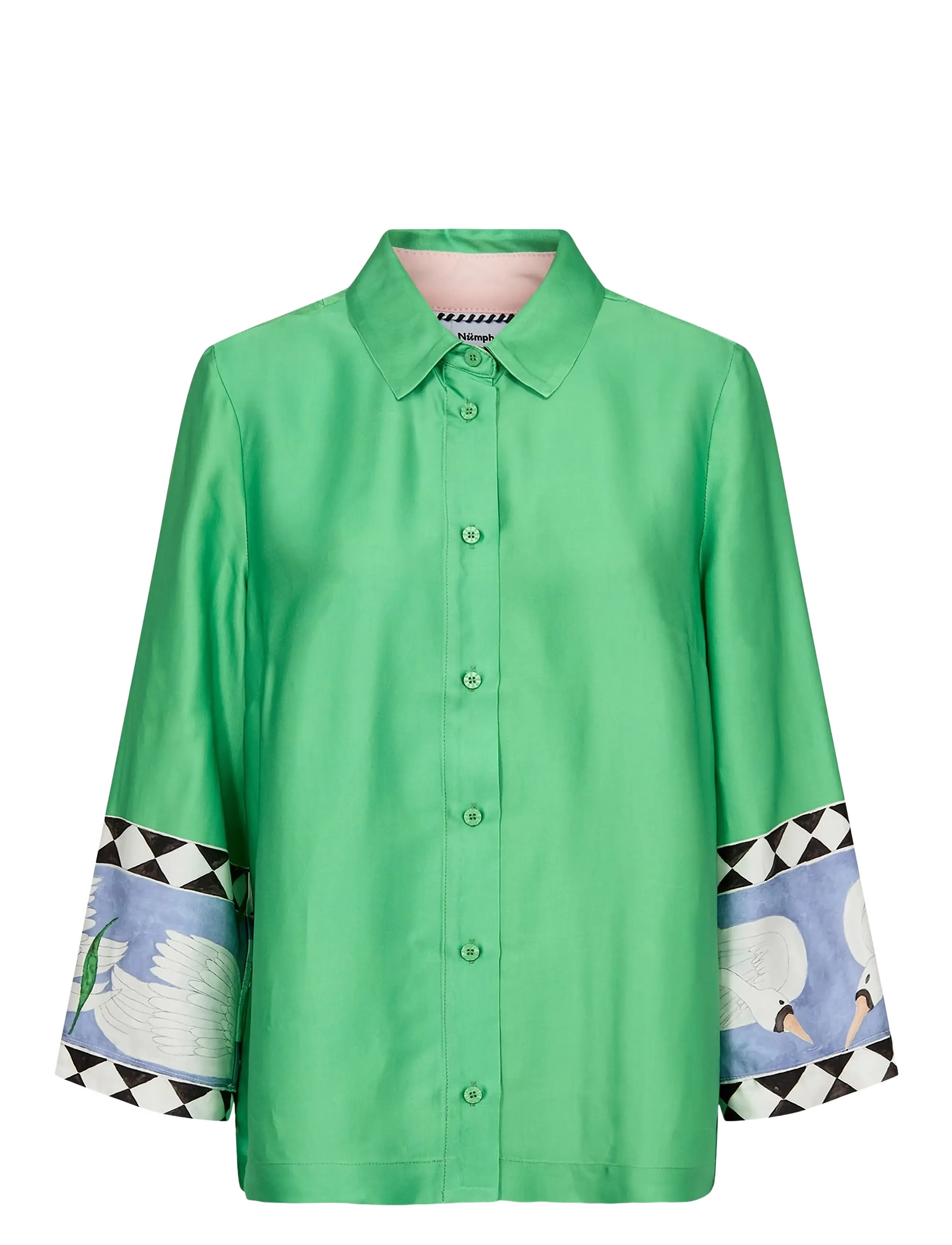Nümph NUADELINA SHIRT - Transitional Layering - VIBRANT GREEN / green