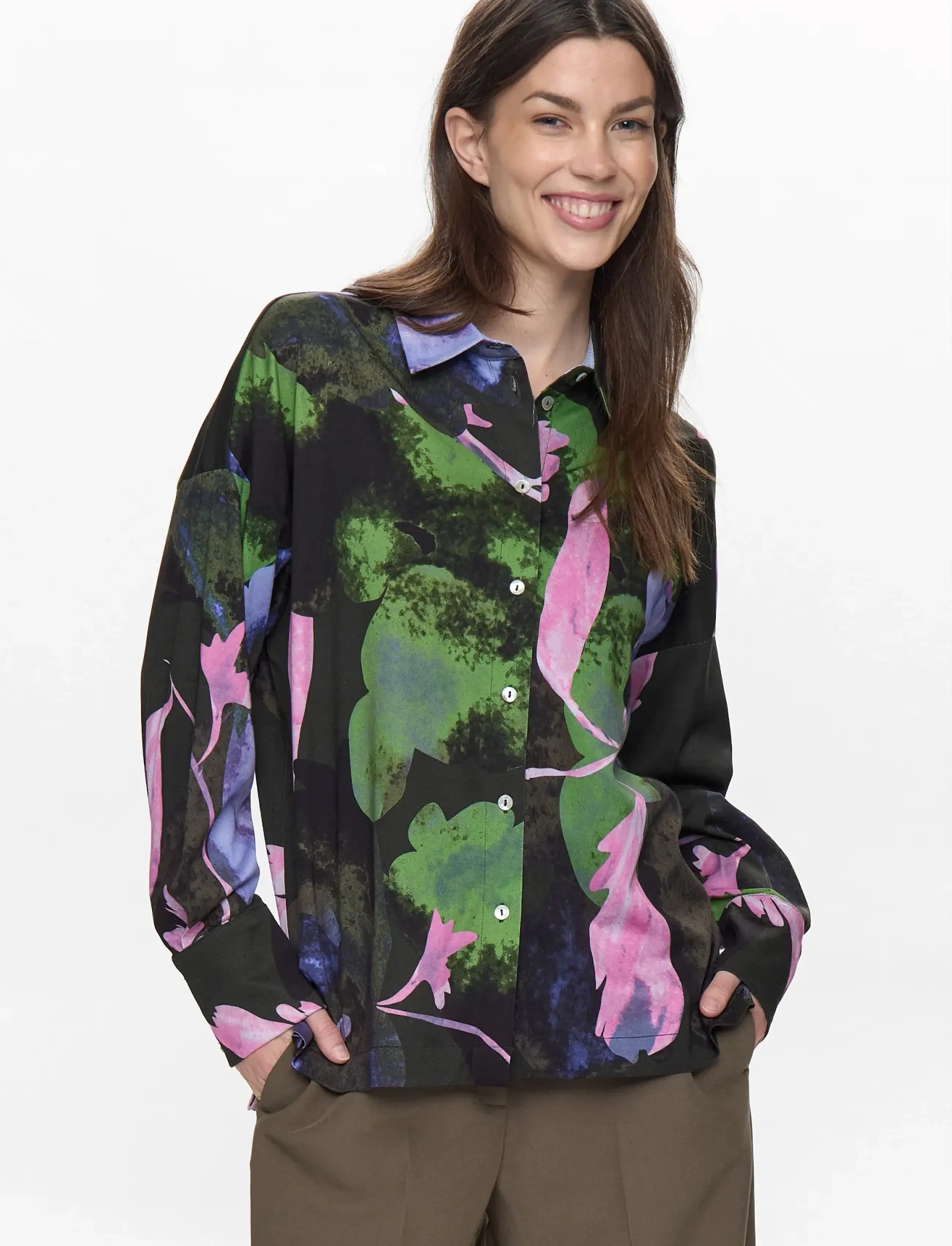 Nümph - NUFEYA SHIRT - long-sleeved shirts - rosin - 5