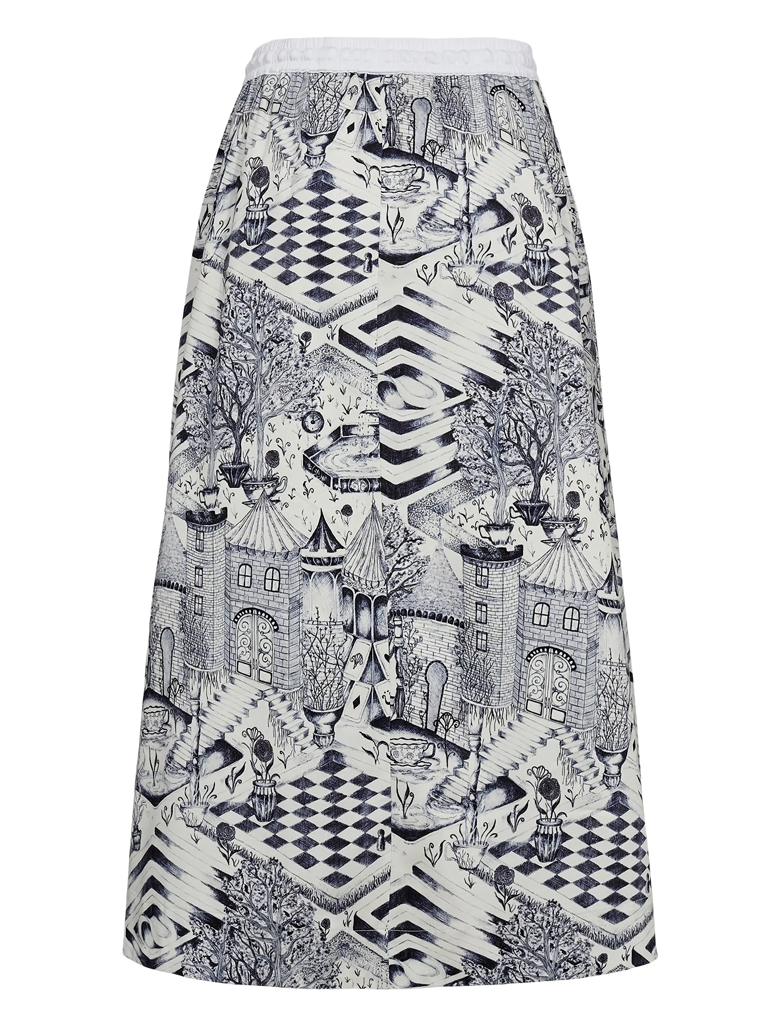 Nümph - NUGARDENIA SKIRT - maxi skirts - cloud dancer - 2