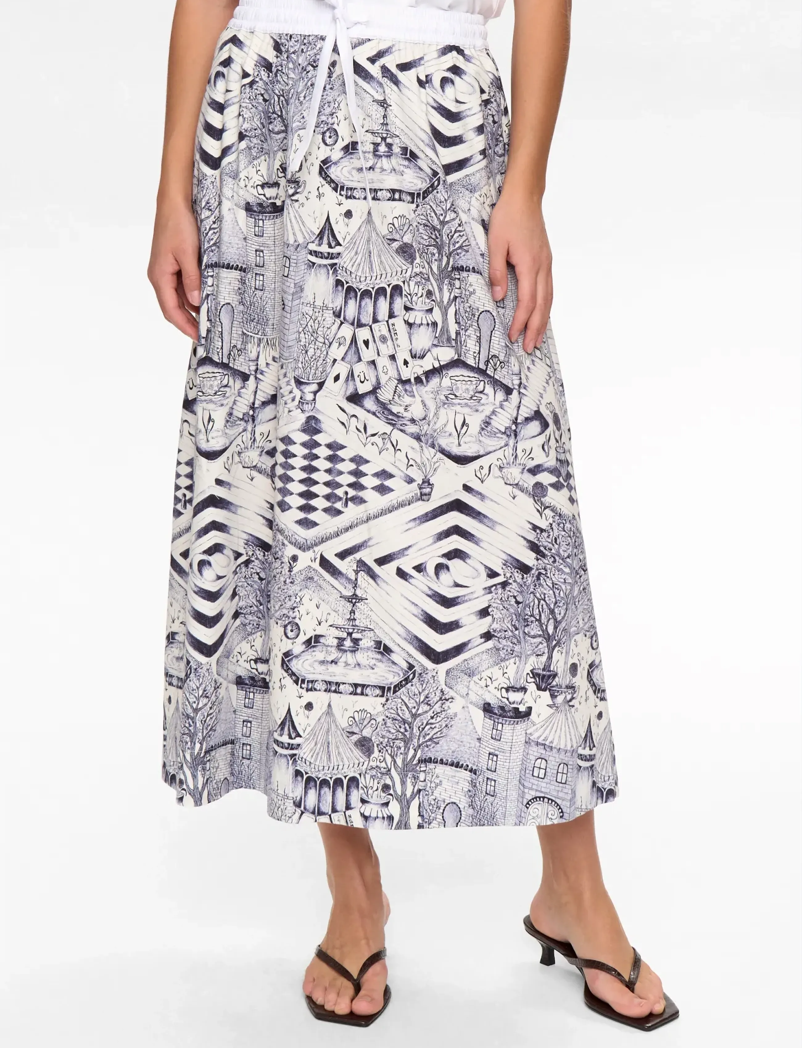 NÜMPH Nugardenia Skirt maxikjolar dam – bild 5