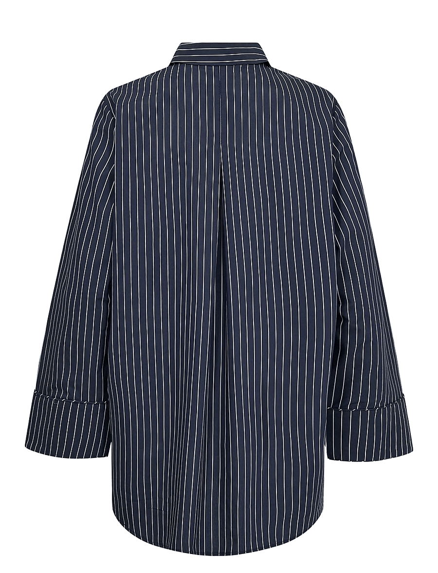 Nümph - NUASTRA SHIRT - long-sleeved shirts - dark sapphire - 1