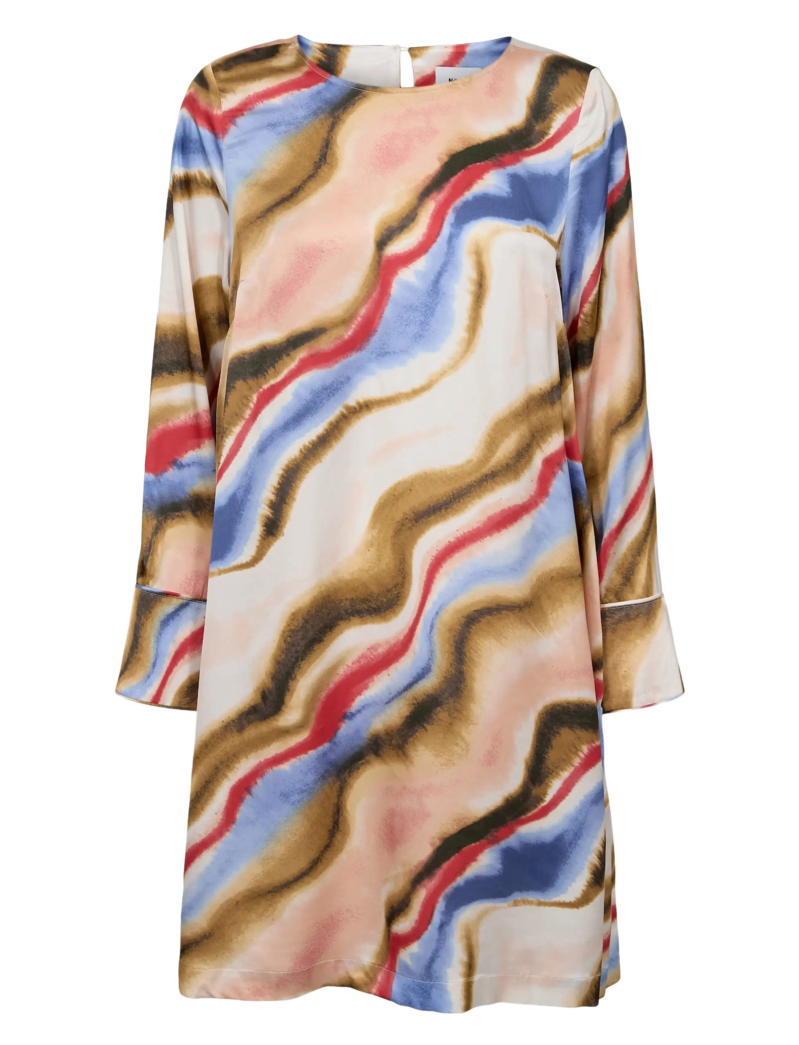 Nümph NUSIKKA DRESS - Kleider - PRISTINE / multi