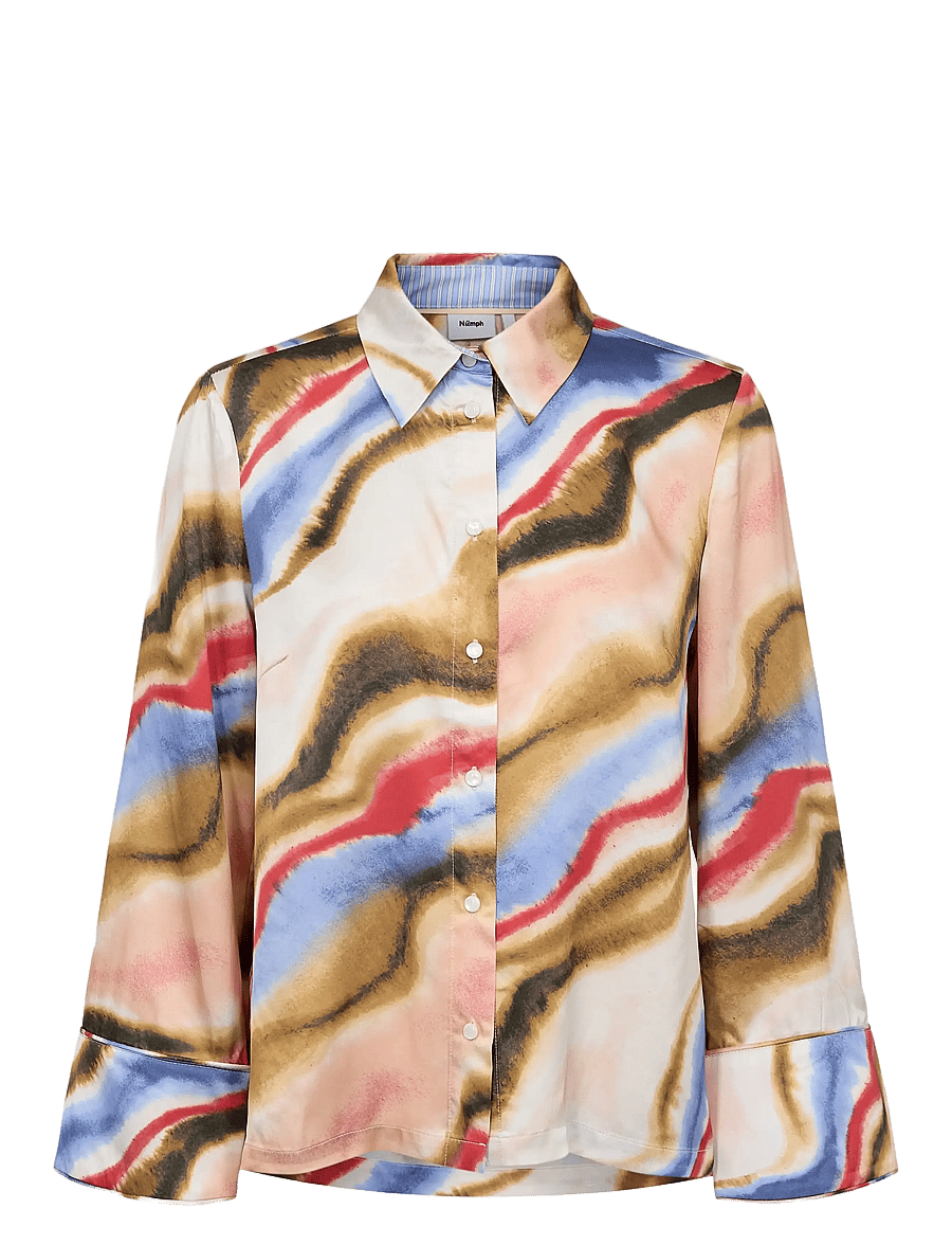 Nümph - NUSIKKA SHIRT - marškiniai ilgomis rankovėmis - pristine - 1