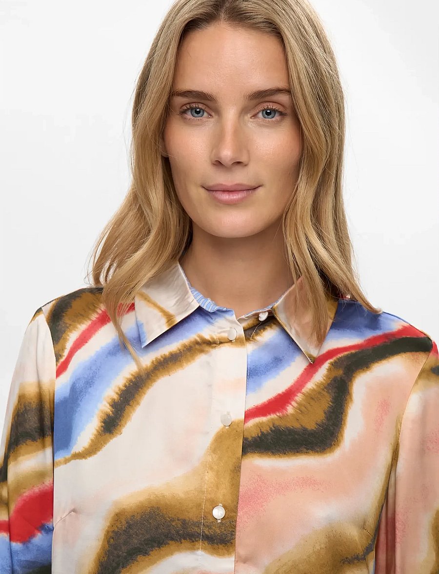 Nümph - NUSIKKA SHIRT - marškiniai ilgomis rankovėmis - pristine - 4