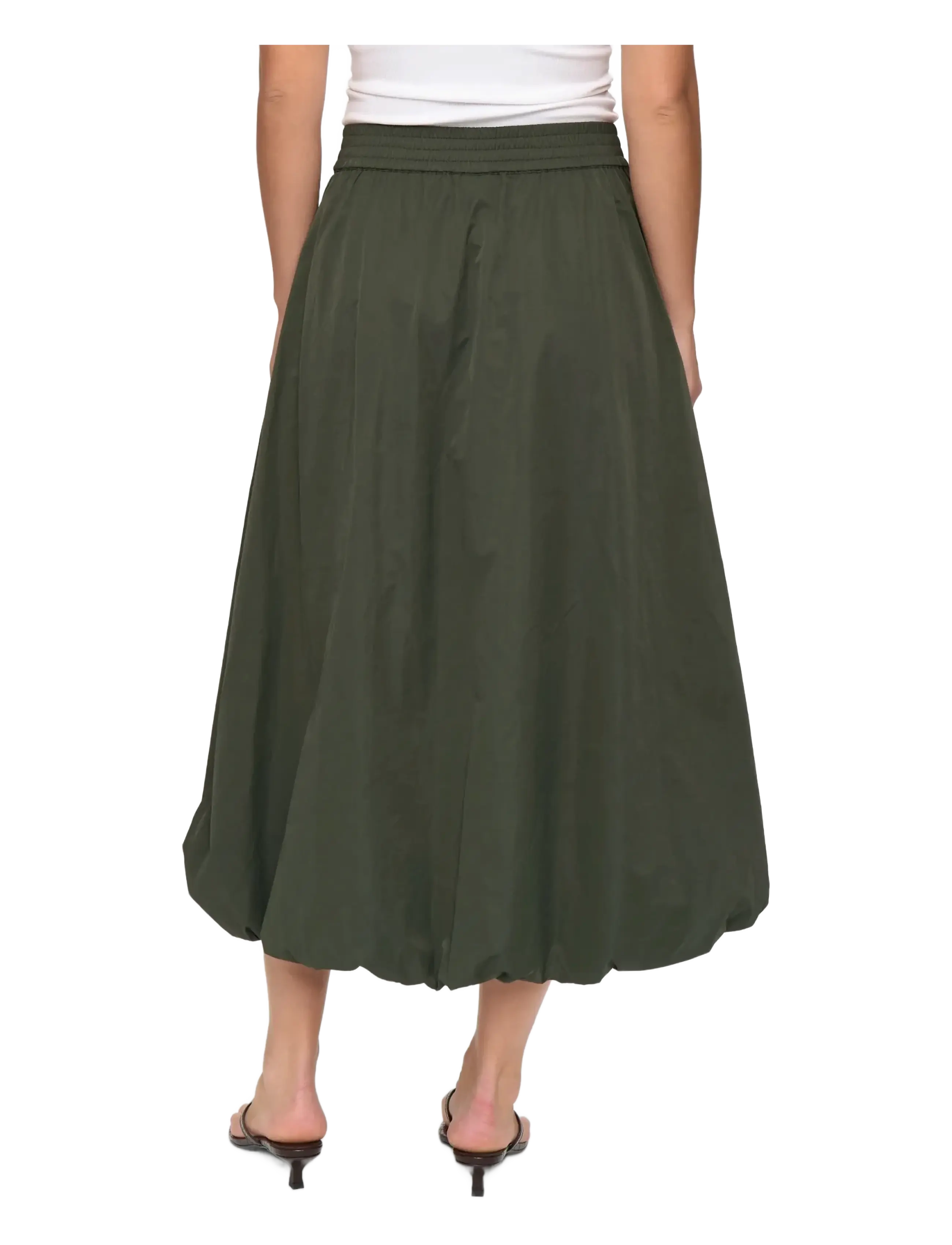 Nümph - NUFRANKIE BALLOON SKIRT - maxi skirts - rosin - 1
