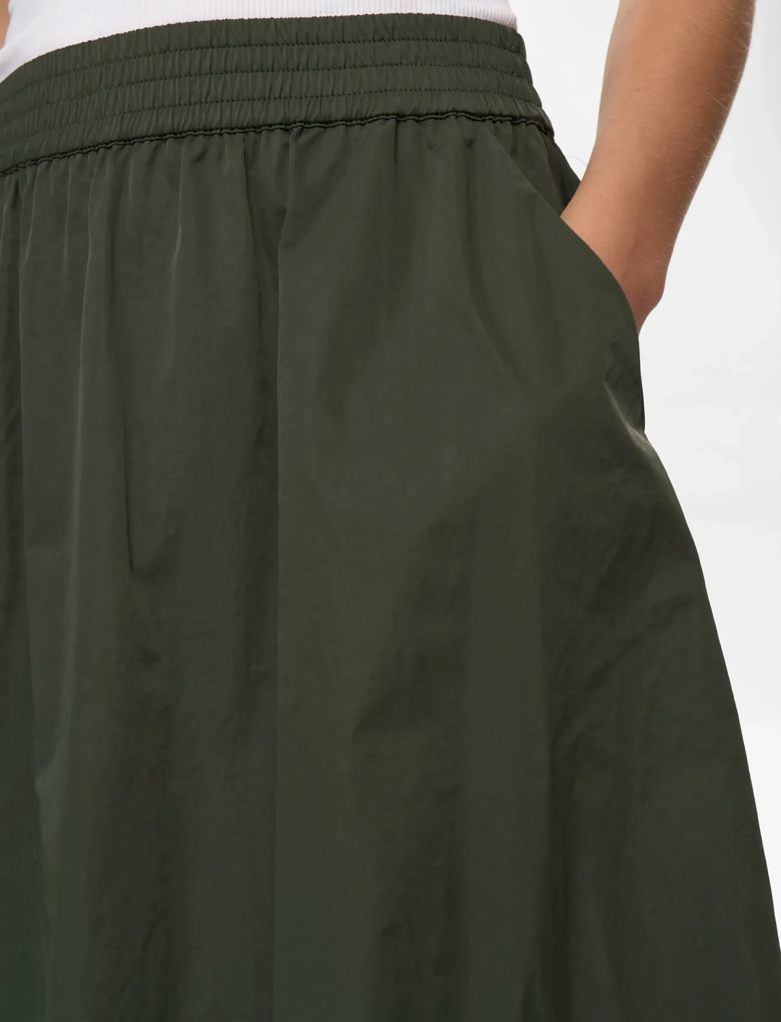 Nümph - NUFRANKIE BALLOON SKIRT - maxi skirts - rosin - 4
