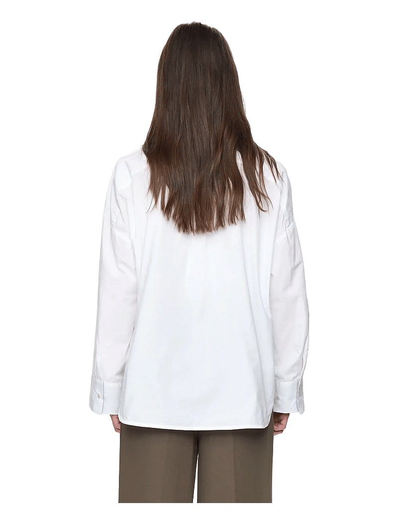 Nümph - NUJUNA SHIRT - pikkade varrukatega särgid - cloud dancer - 1