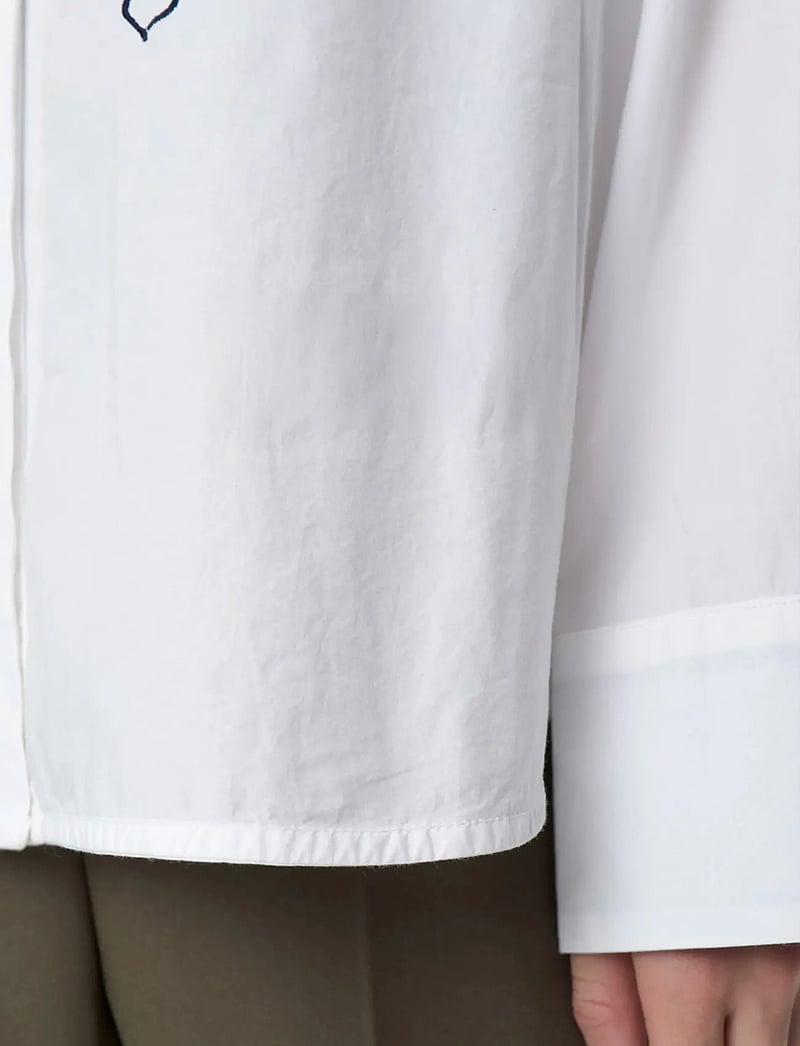 Nümph - NUJUNA SHIRT - pikkade varrukatega särgid - cloud dancer - 5