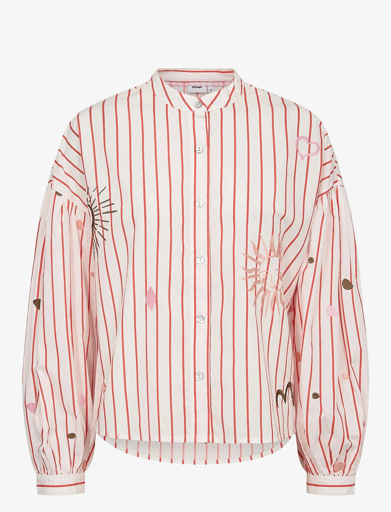 Nümph - NUSOLEIMA SHIRT - langærmede skjorter - cloud dancer - 1