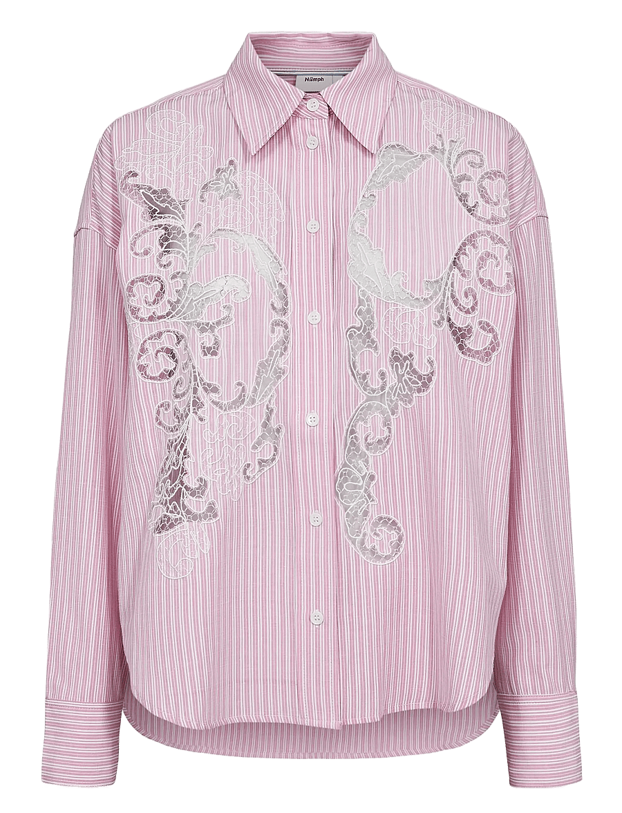 Nümph - NUVALERIE SHIRT - langärmlige hemden - fuchsia pink - 1
