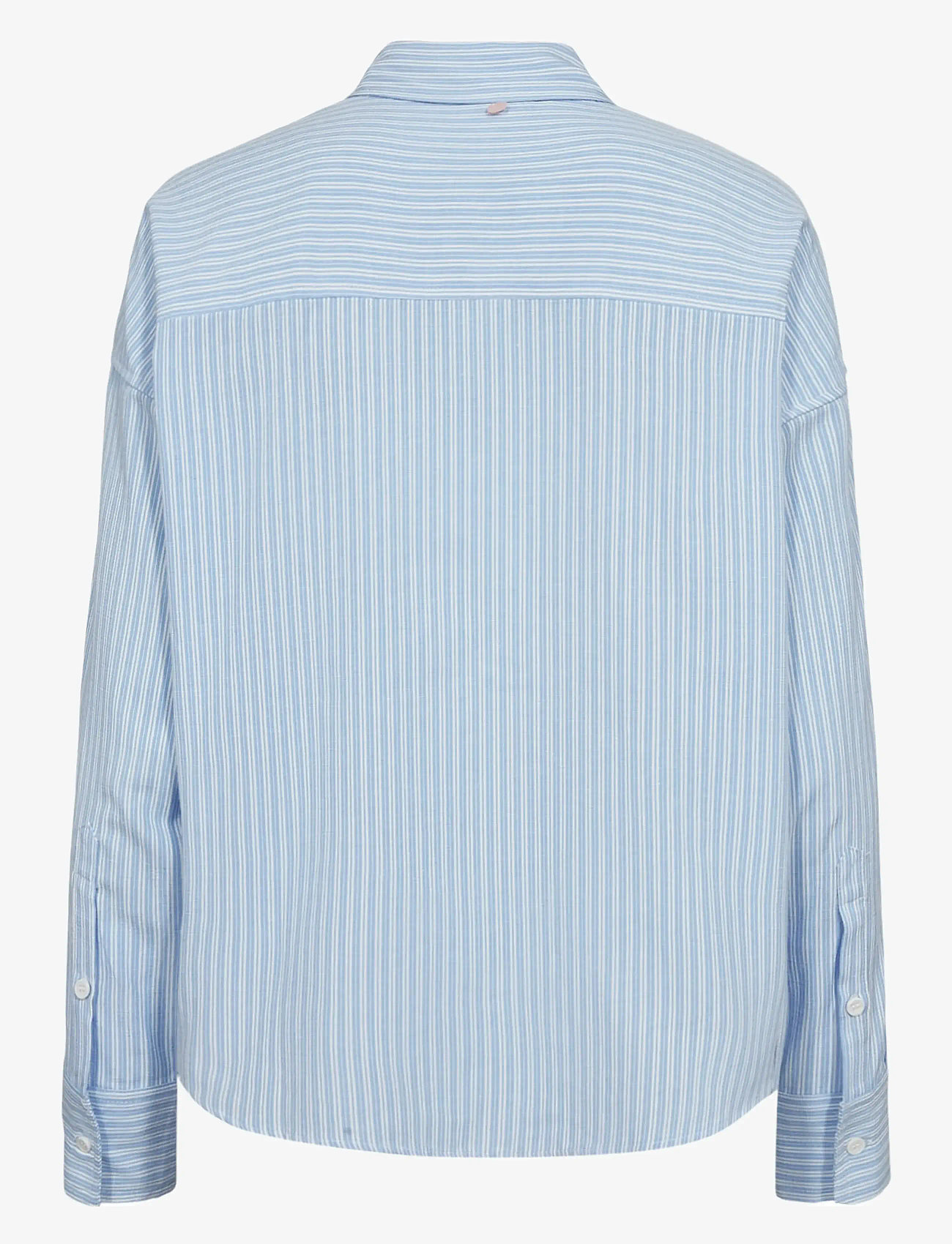 Nümph - NUVALERIE SHIRT - langærmede skjorter - hydrangea - 2