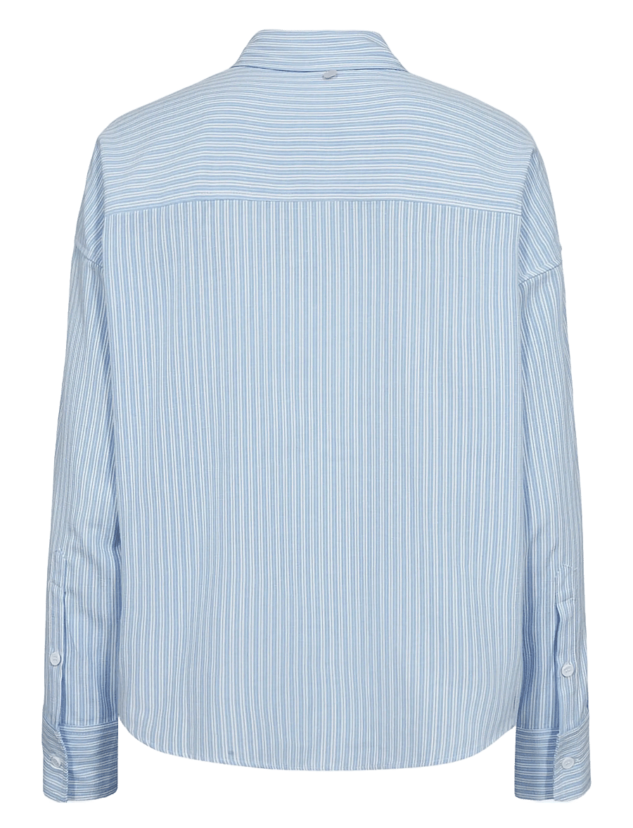 Nümph - NUVALERIE SHIRT - langärmlige hemden - hydrangea - 2