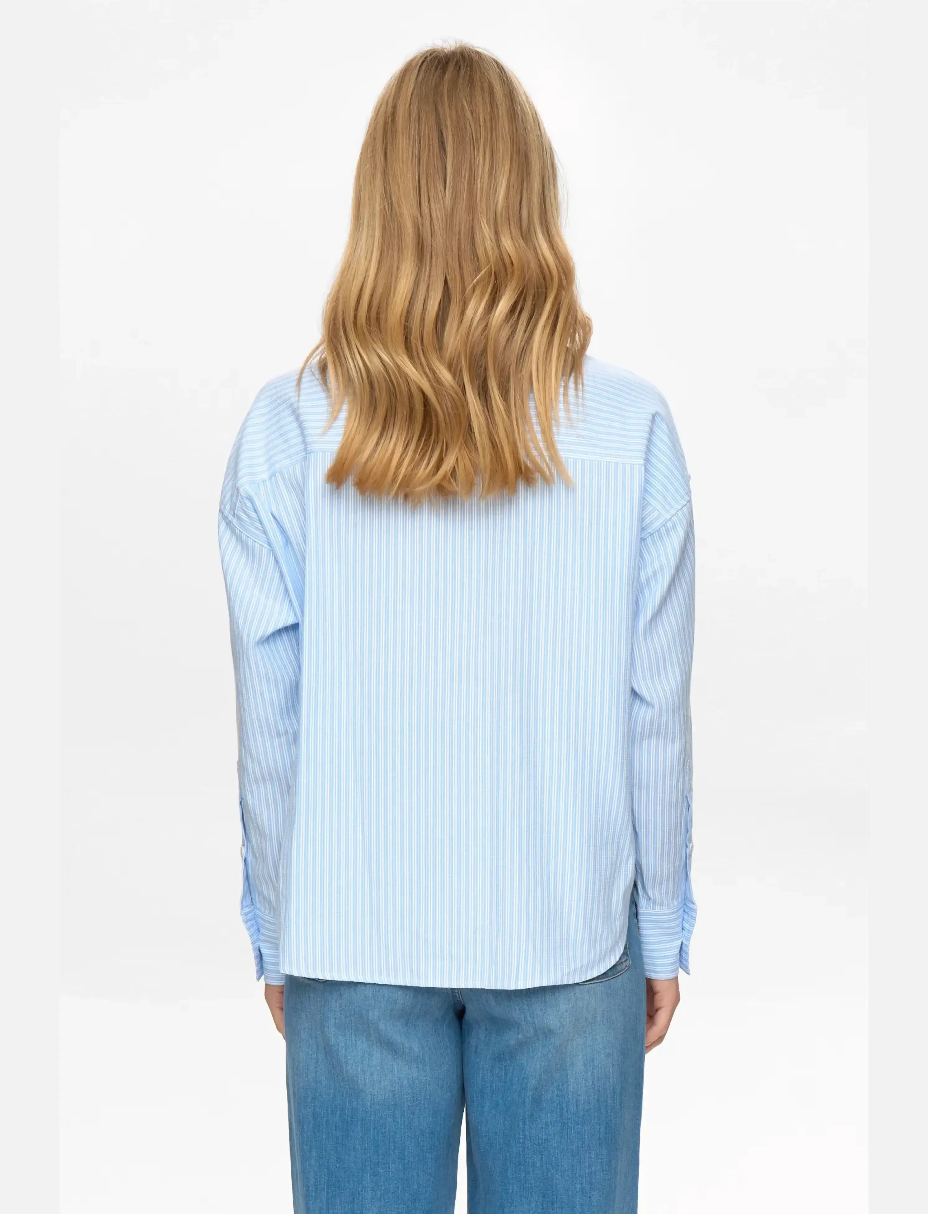 Nümph - NUVALERIE SHIRT - long-sleeved shirts - hydrangea - 3