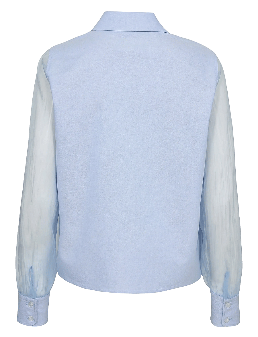 Nümph - NULENORA ORGANZA SHIRT - hydrangea - 2