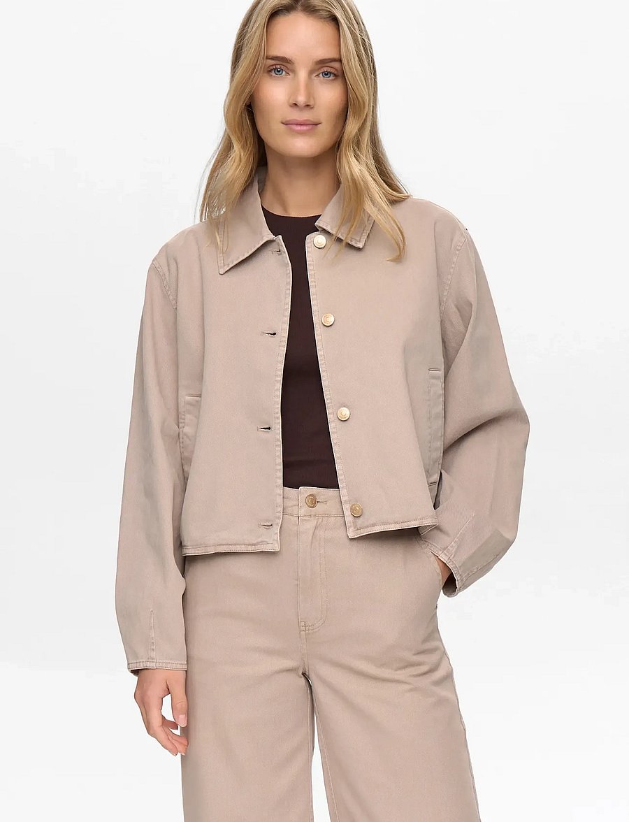 Nümph - NUMARIAM JACKET - Õhukesed jakid - mushroom - 3