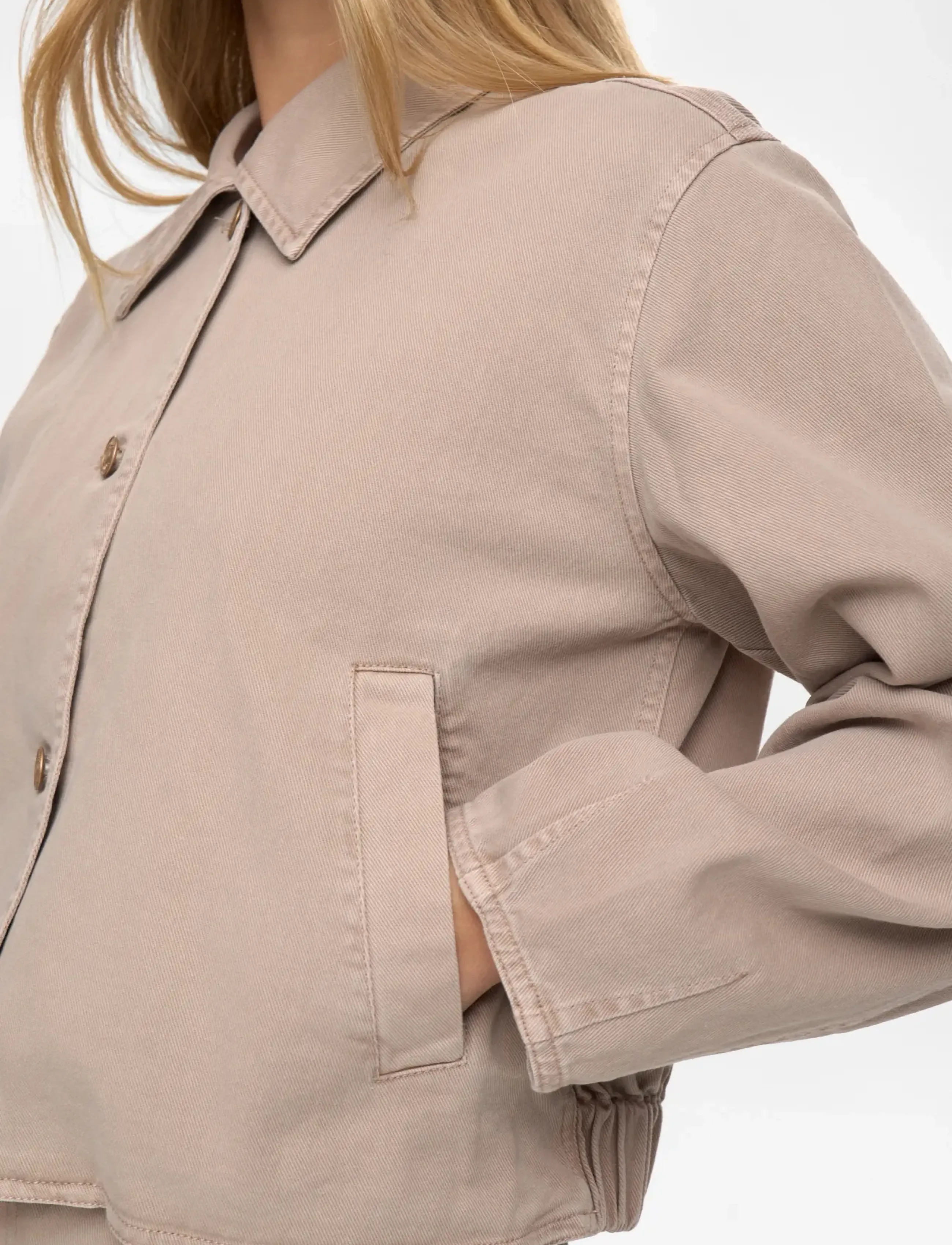 Nümph - NUMARIAM JACKET - Õhukesed jakid - mushroom - 5